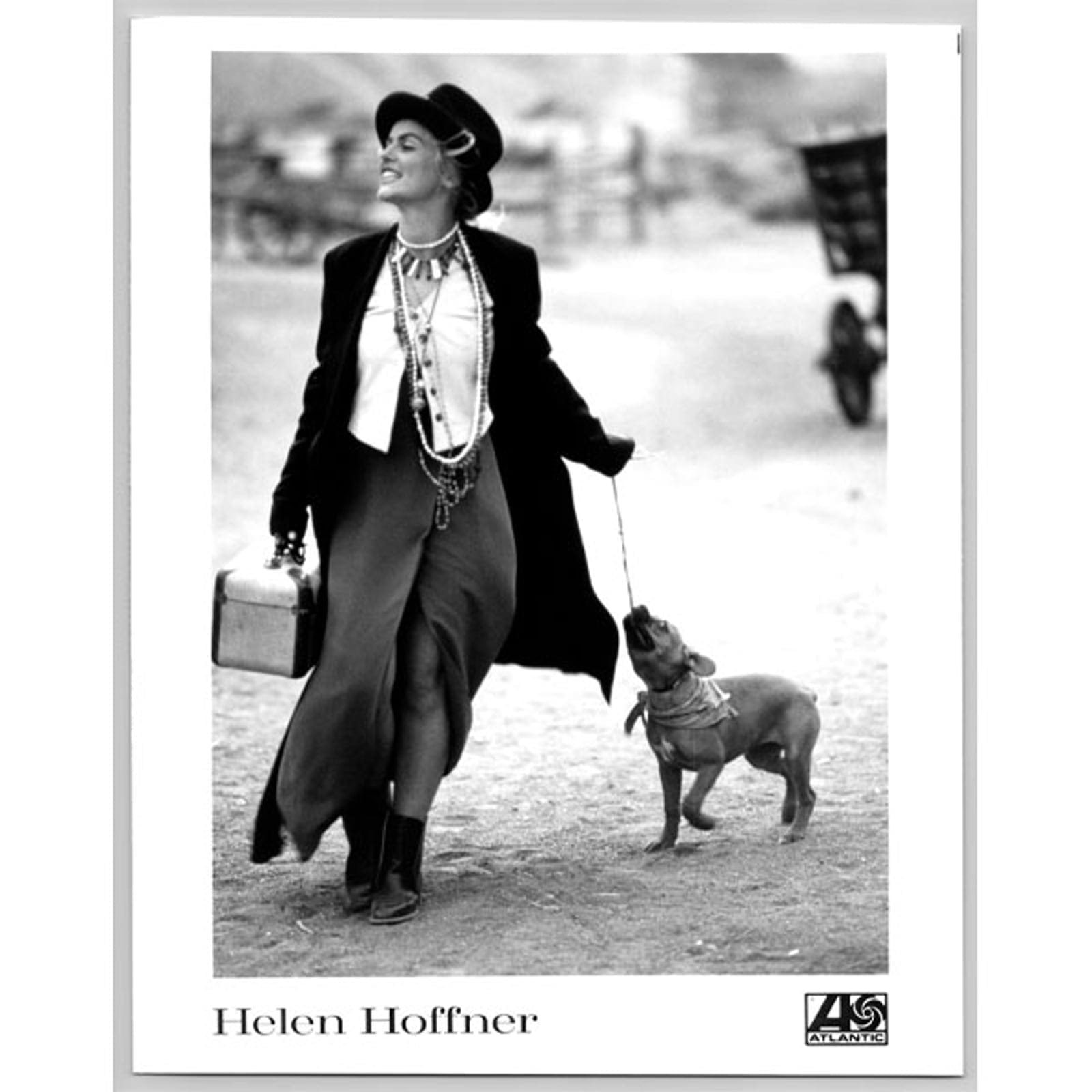 Helen Hoffner Expose Lead Singer Pop and Dance 80s-90s Glossy Music Press Photo