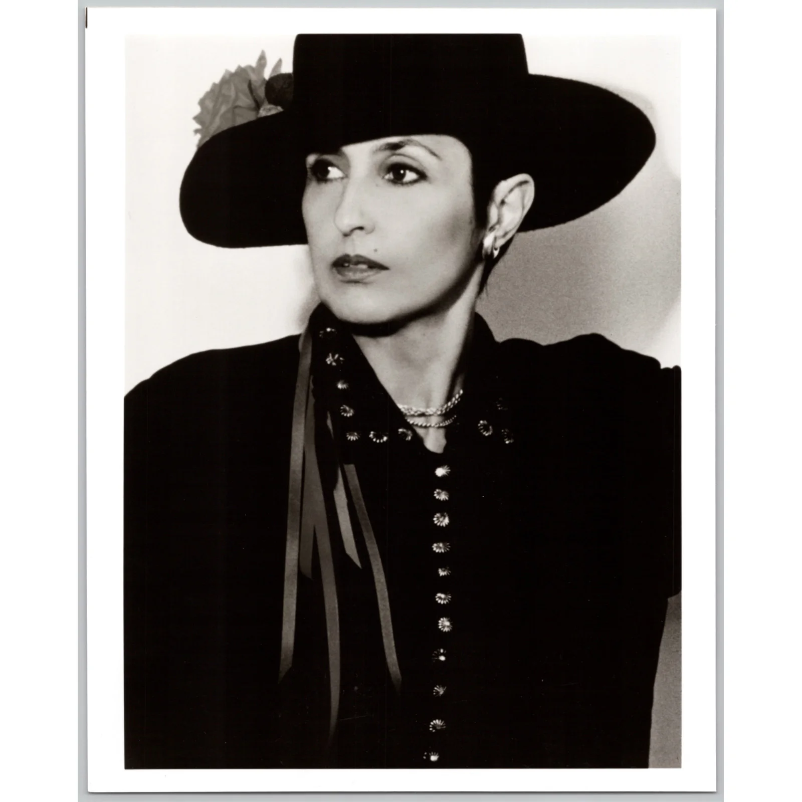 Joan Baez American Folk Singer Songwriter Activist 80s-90s Music Press Photo