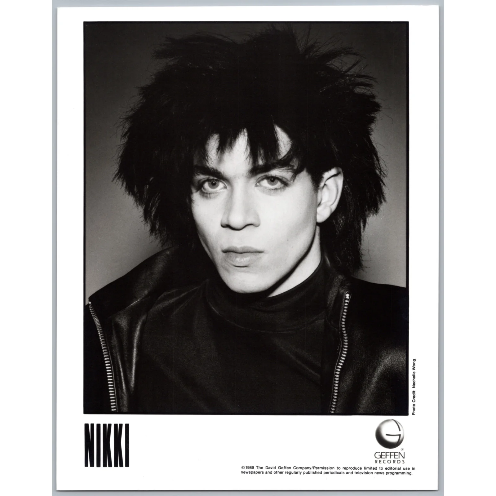 Nikki Lee Japanese-American Singer Songwriter Producer 80s-90s Music Press Photo