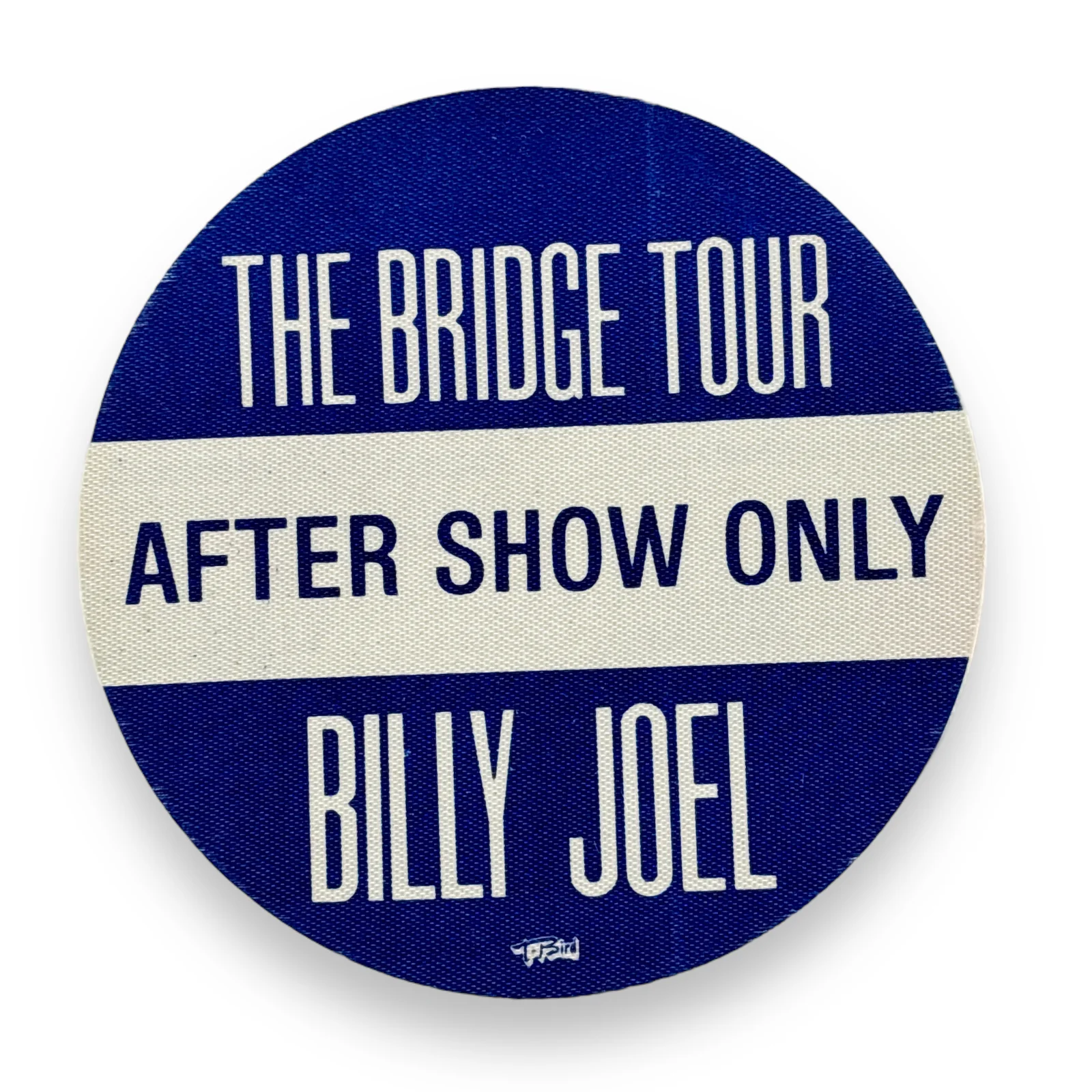 1987 Billy Joel The Bridge Tour Russia After Show Only Unused Satin Access Pass