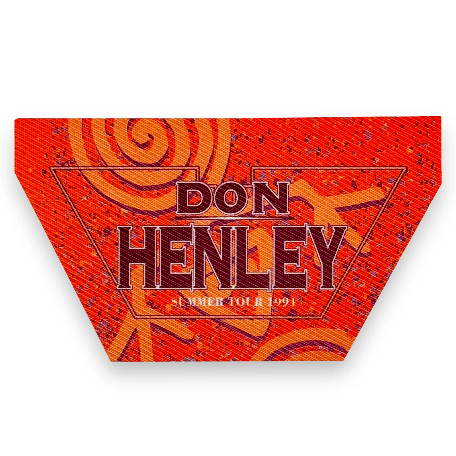 1991 Don Henley Summer Tour Eagles Backstage Unused Satin Access Concert Pass