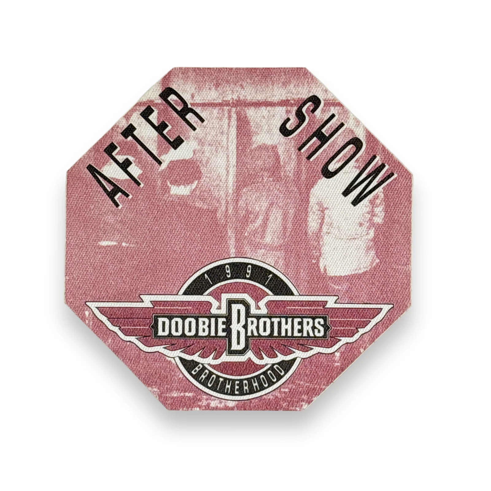 1991 Doobie Brothers Brotherhood Tour After Show Unused Backstage Access Pass