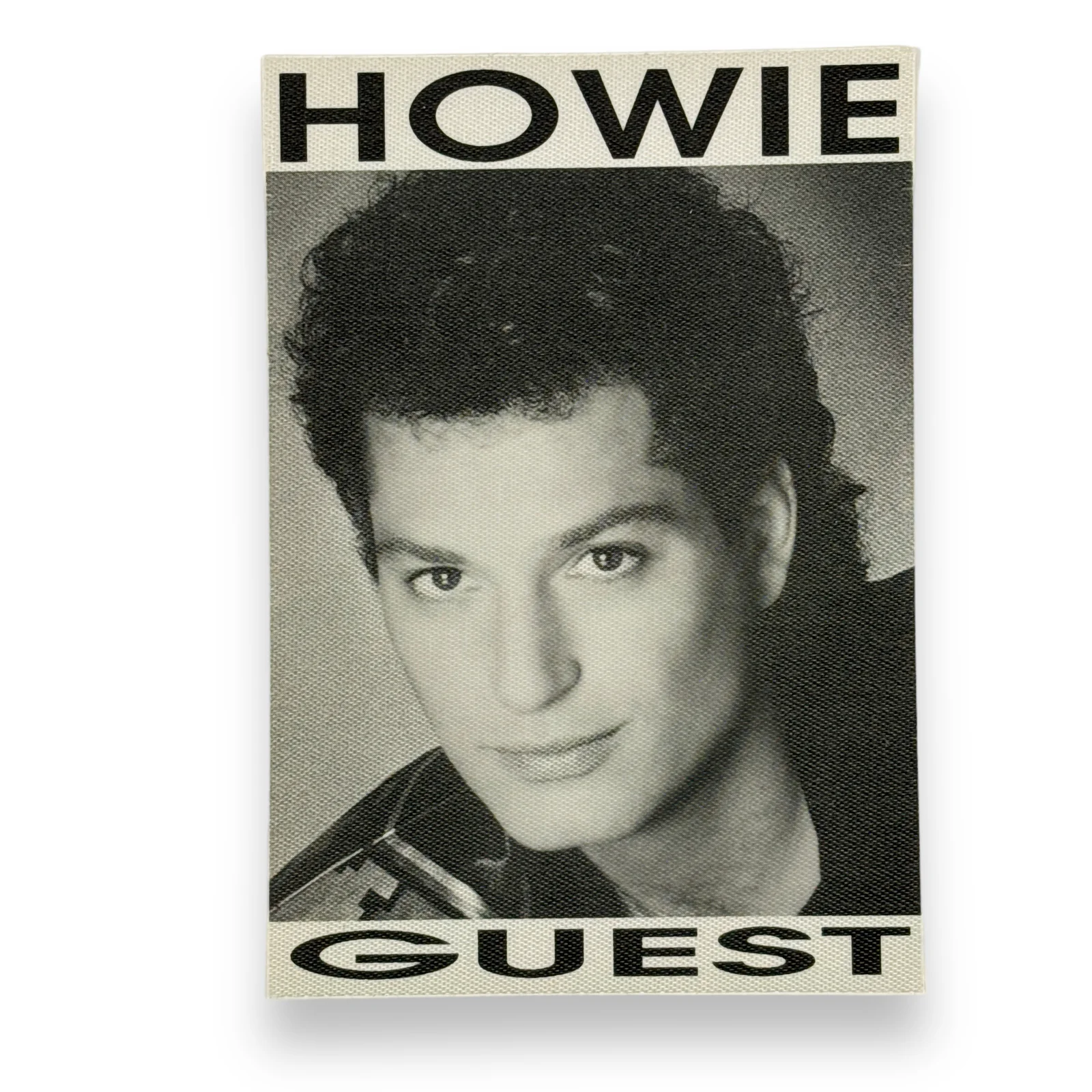 c.1987 Howie Mandel Comedy Show America's Got Talent Unused Satin Access Pass