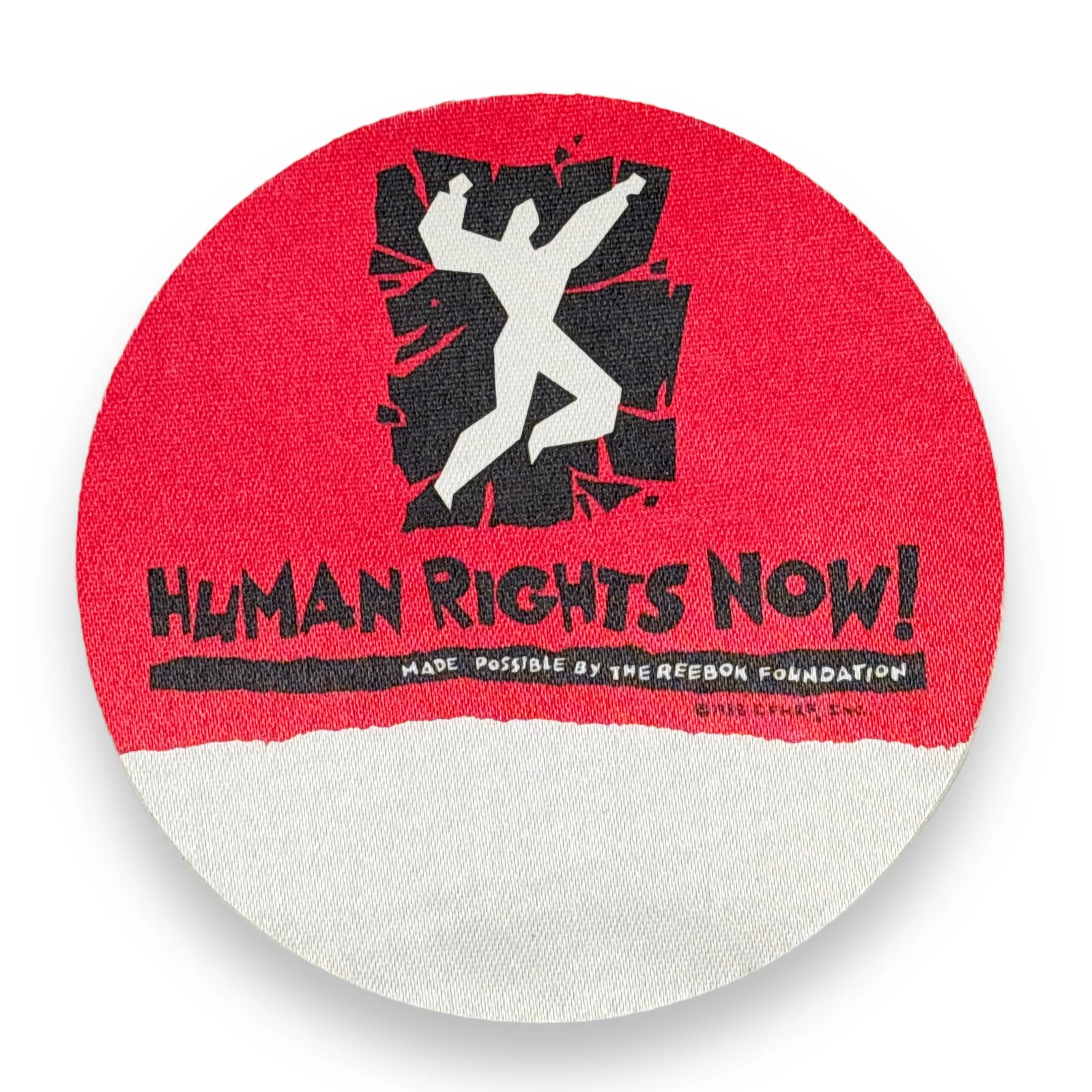 1988 Human Rights Now Worldwide Music Concert Tour Unused Benefit Access Pass