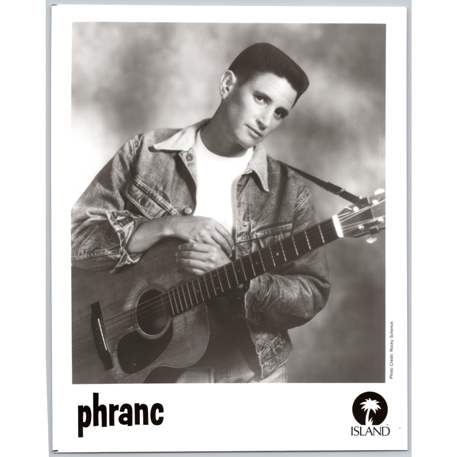 Phranc American Gay Folk Punk Rock Songwriter Singer 80s-90s Music Press Photo