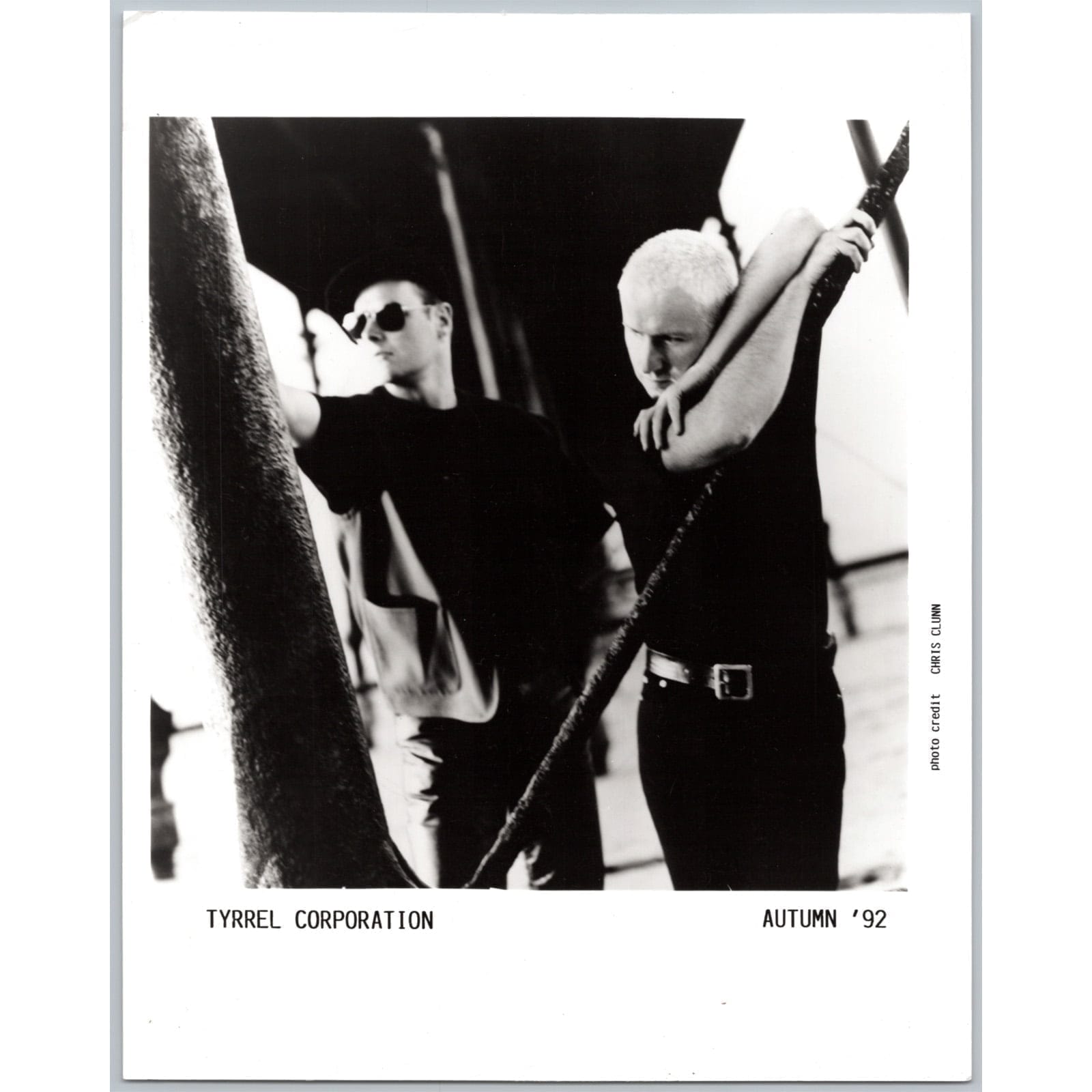 Tyrrel Corporation Downtempo House Pop Soul Singing Duo 1990s Music Press Photo