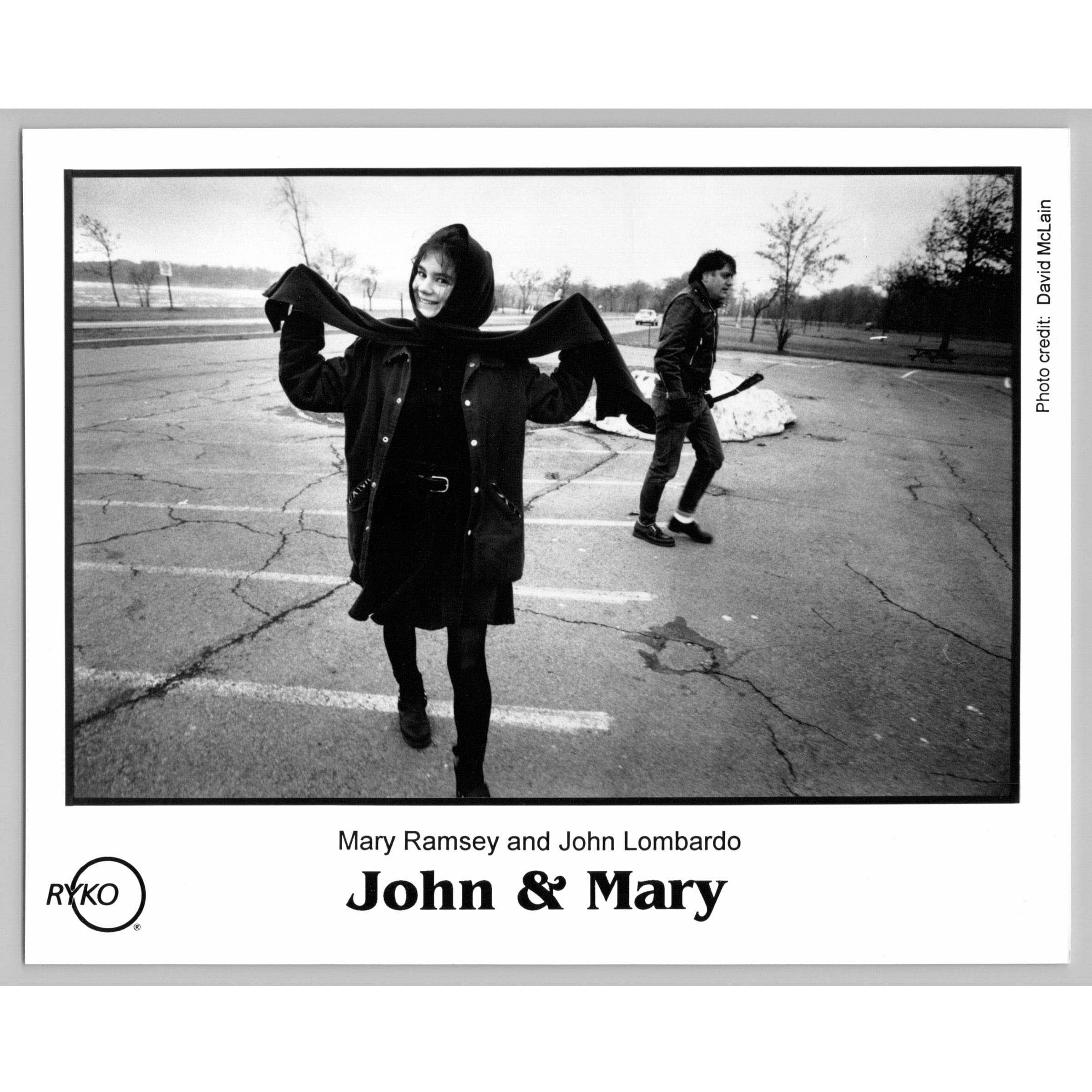 John & Mary American Folk Rock Duo 10,000 Maniacs 80s-90s Music Press Photo