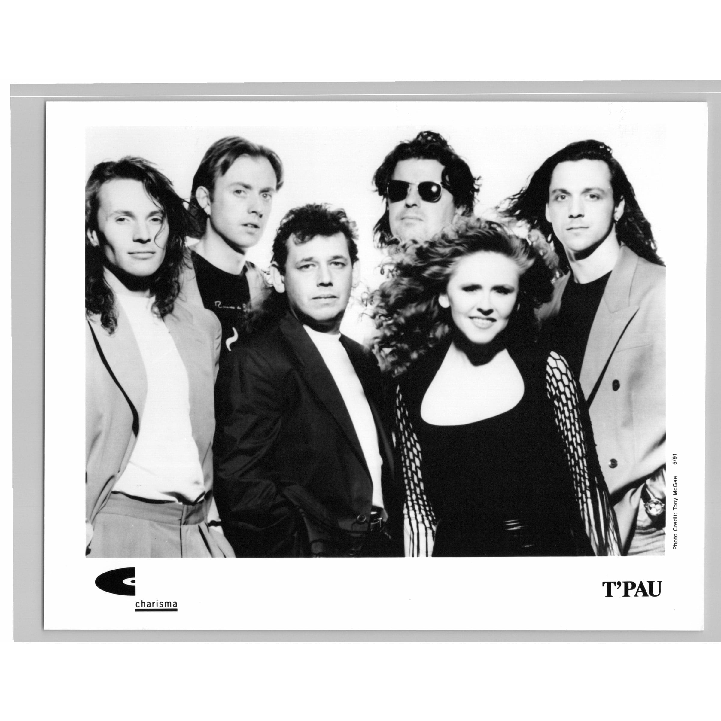 T'Pau English Pop Rock Band with Carol Decker 80s-90s Glossy Music Press Photo