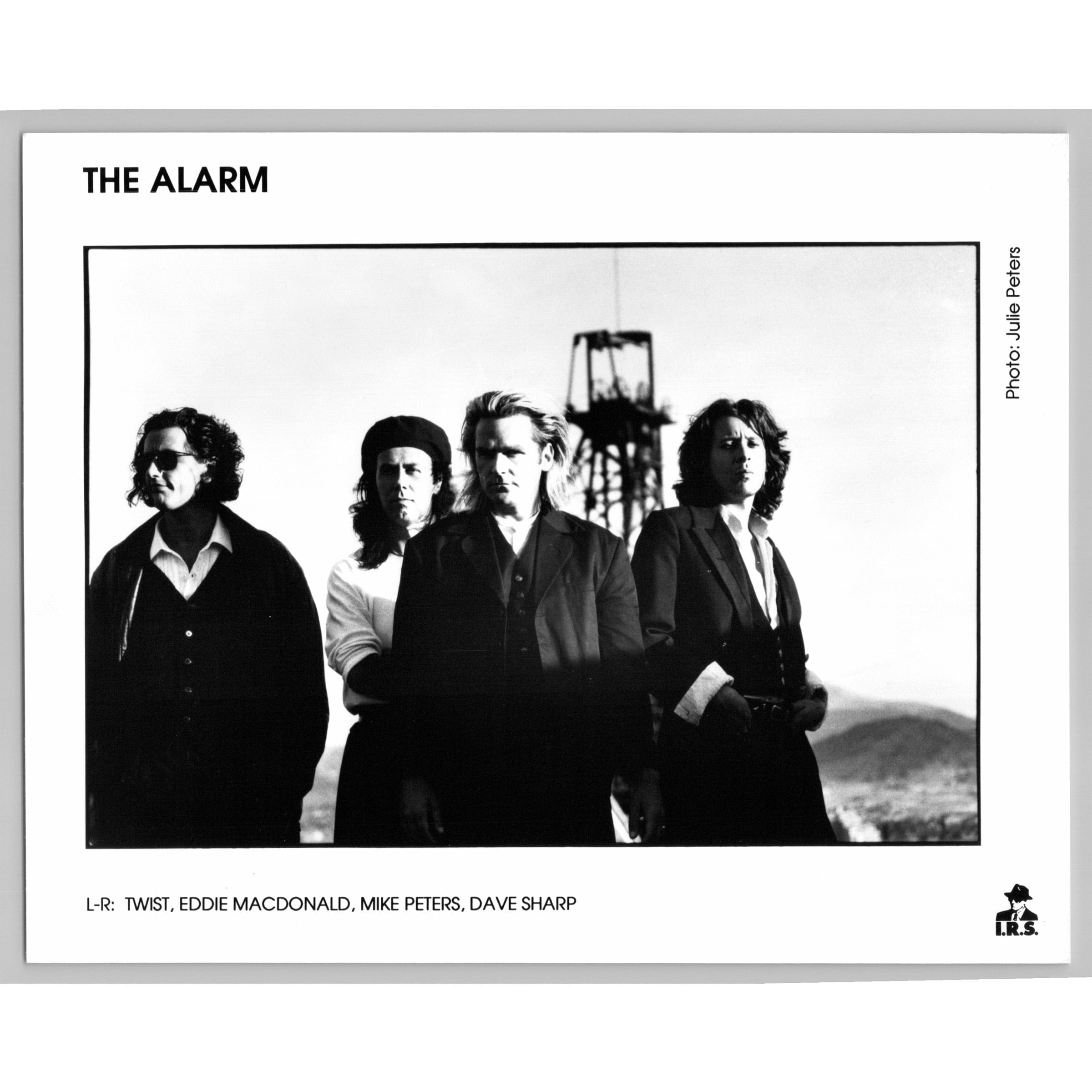 The Alarm Welsh Alternative Rock New Wave Post-Punk 80s-90s Music Press Photo