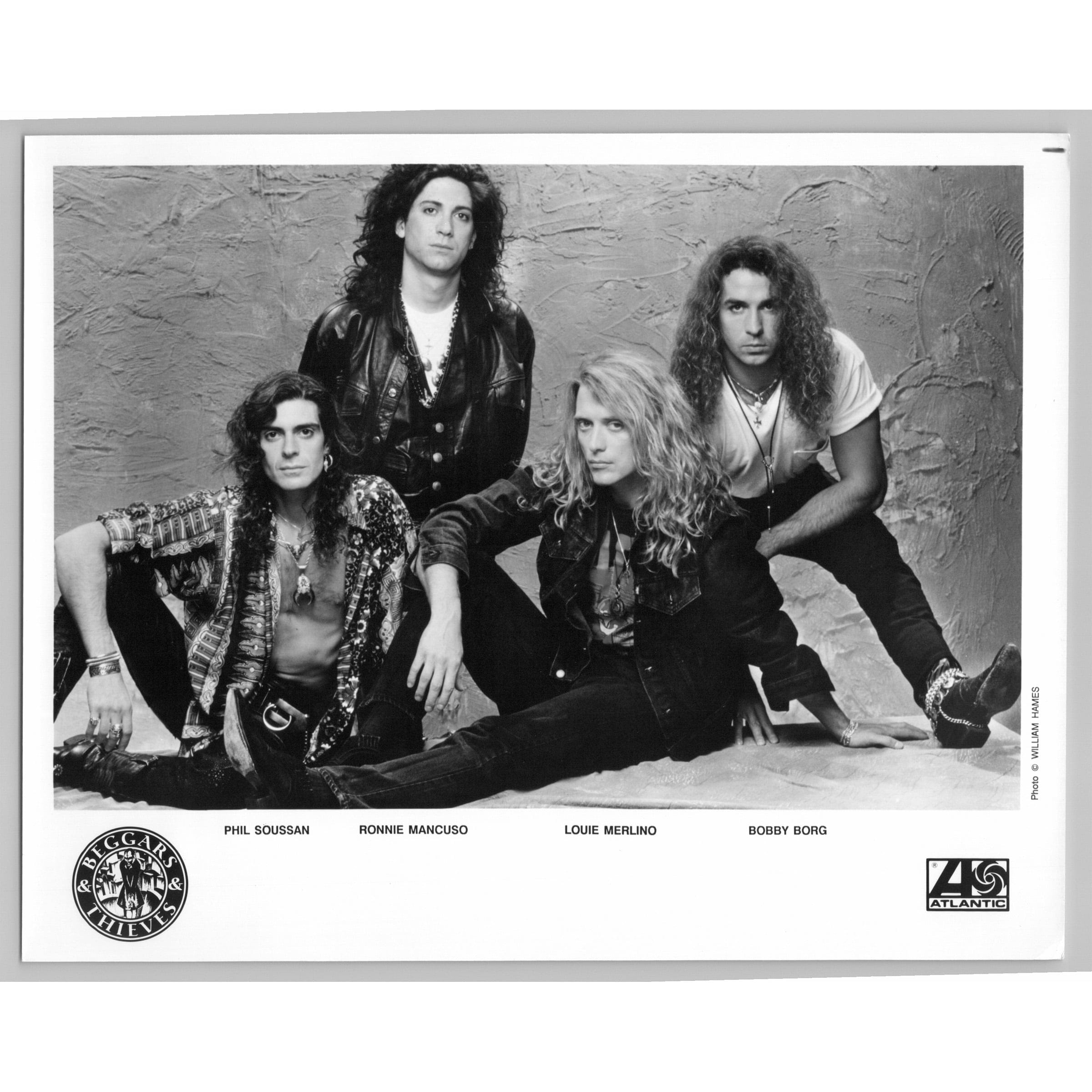 Beggars & Thieves Pop Metal Hard Rock Band 80s-90s Glossy Music Press Photo