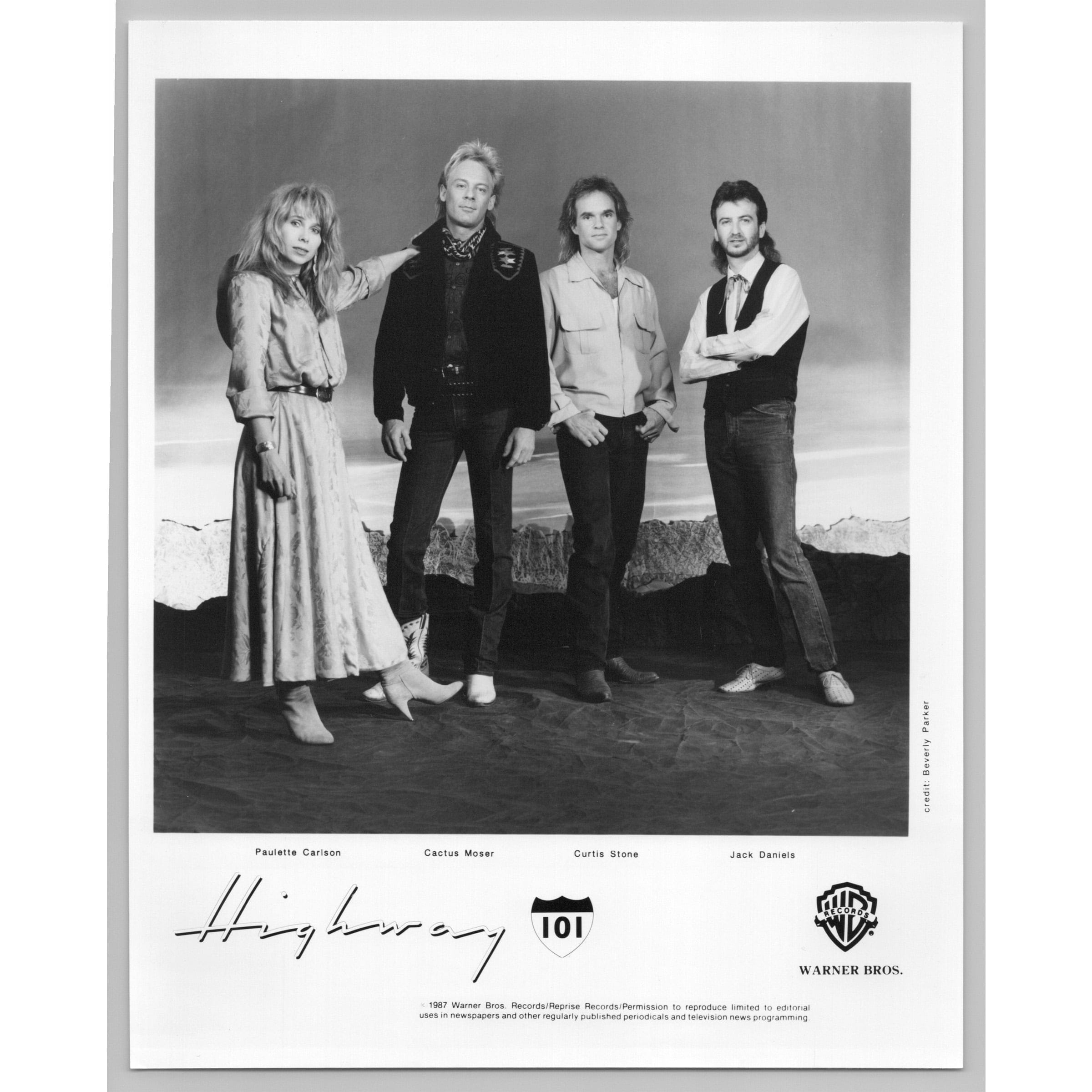 Highway 101 Traditional Contemporary Country Band 80s-90s Music Press Photo