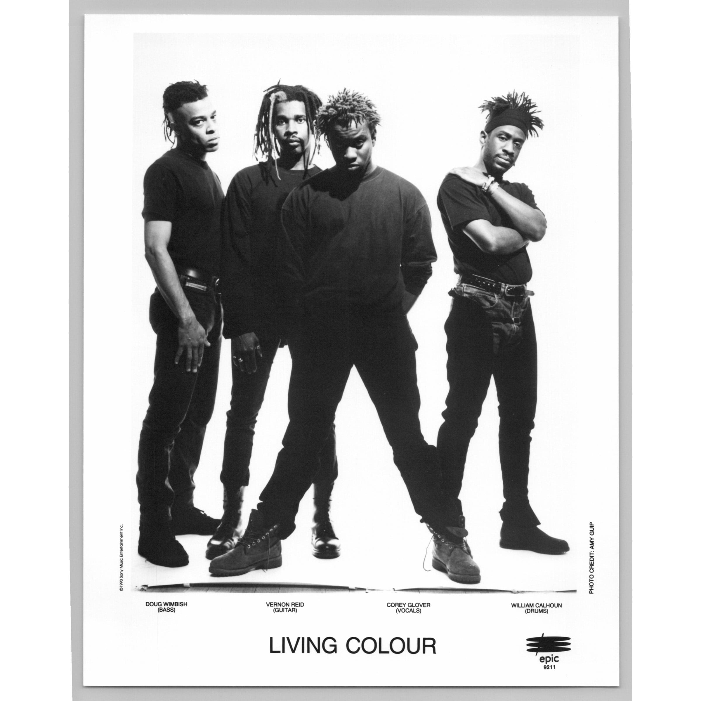 Living Colour American Funk Jazz Metal Rock Band 80s-90s Music Press Photo