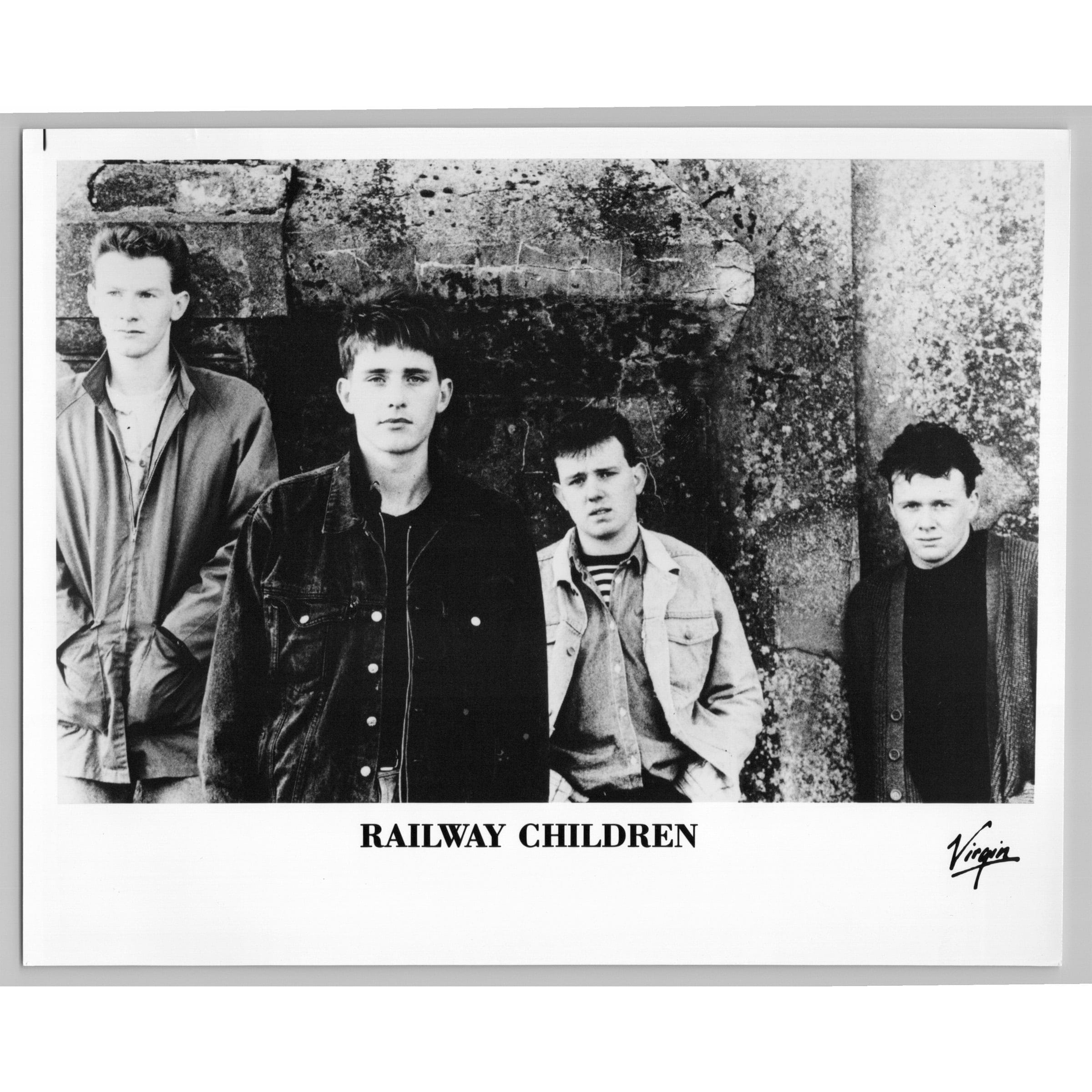 Railway Children British New Wave Alternative Rock Band 1980s Music Press Photo
