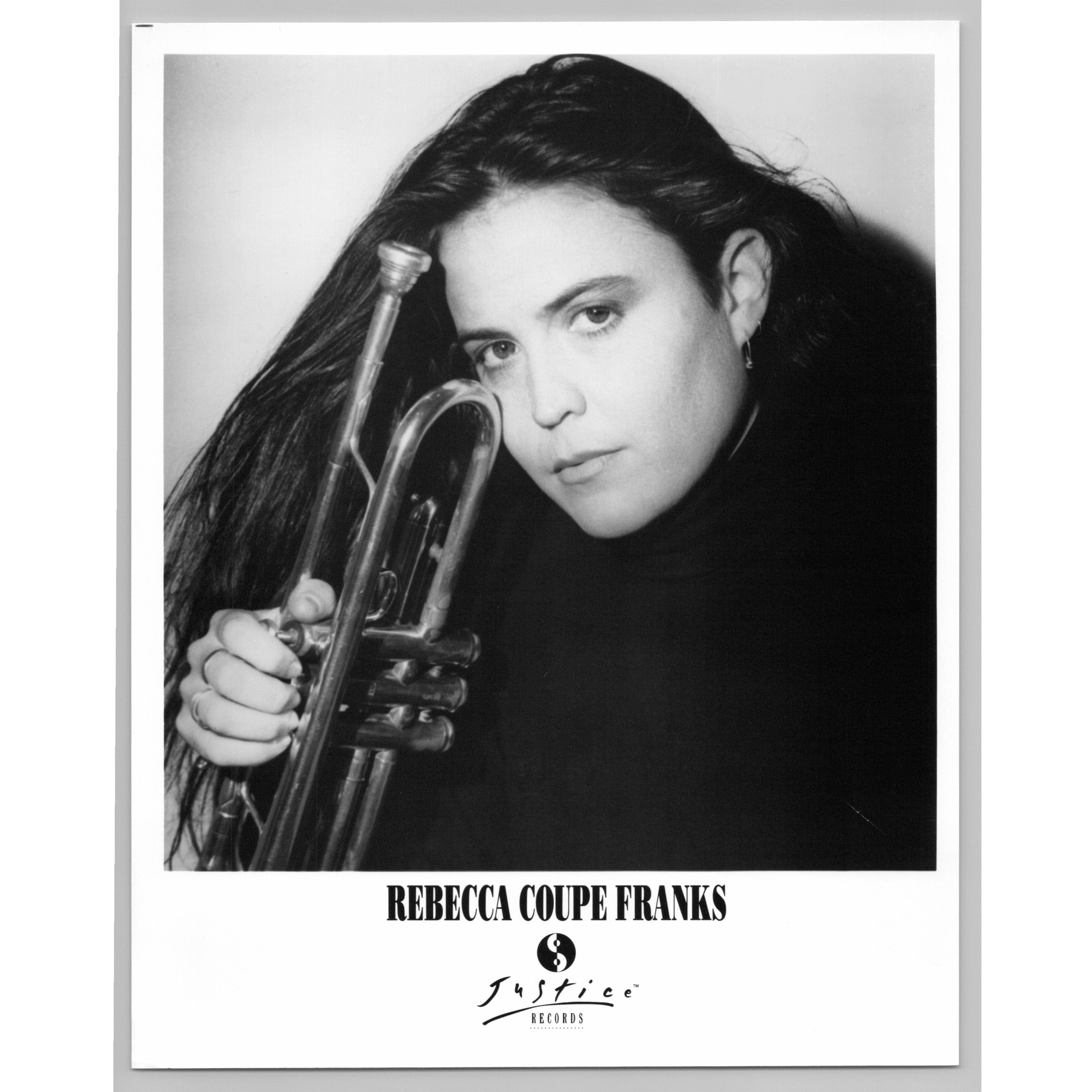 Rebecca Coupe Franks American Jazz Trumpeter Composer 80s-90s Music Press Photo