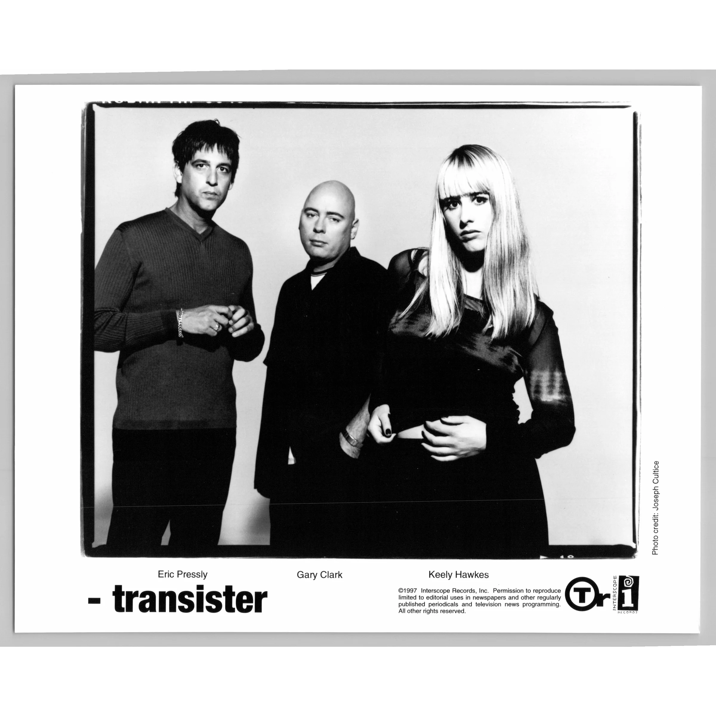 Transister British American Alternative Rock Band 80s-90s Music Press Photo