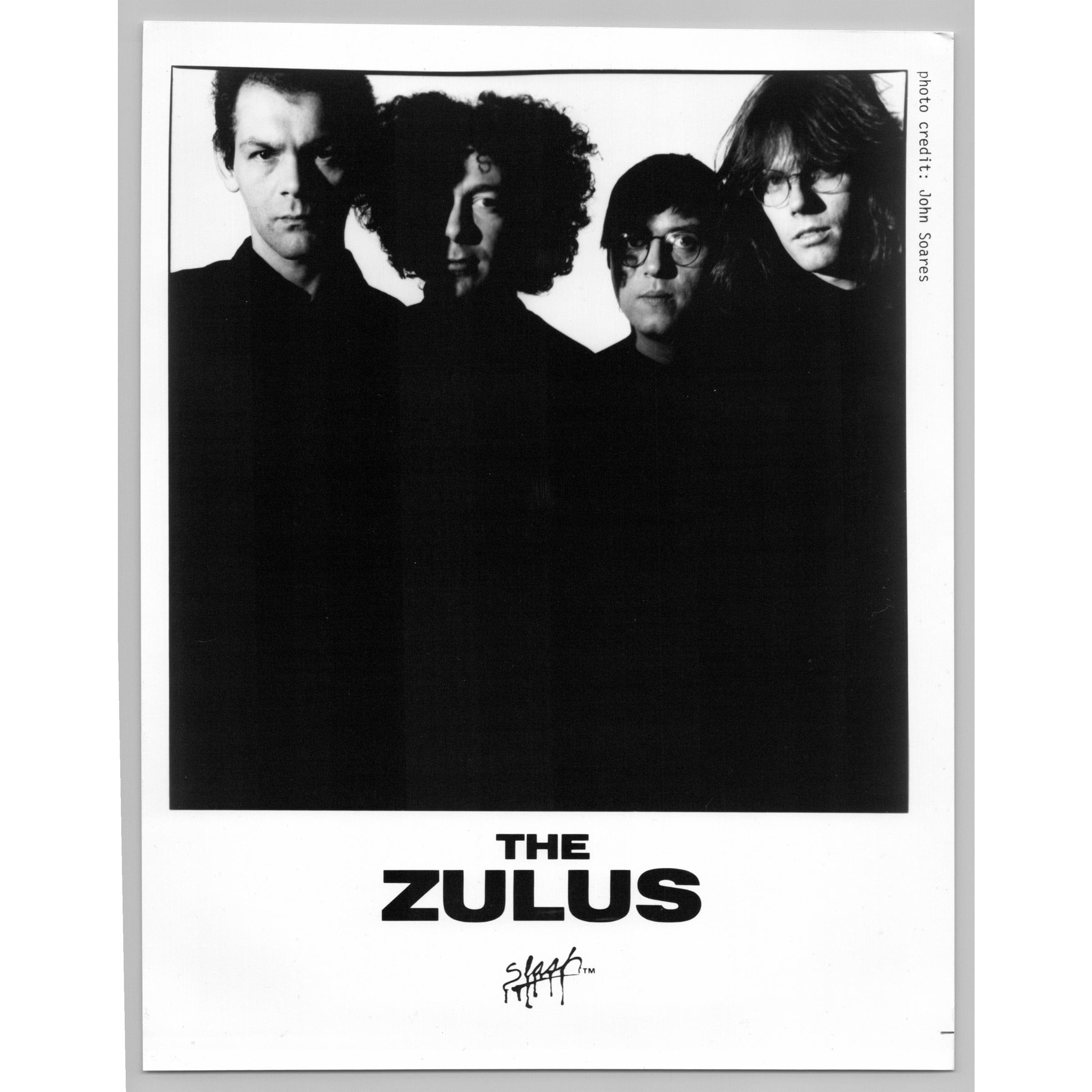The Zulus American Post-Punk Hard Rock Grunge Band 80s-90s Music Press Photo