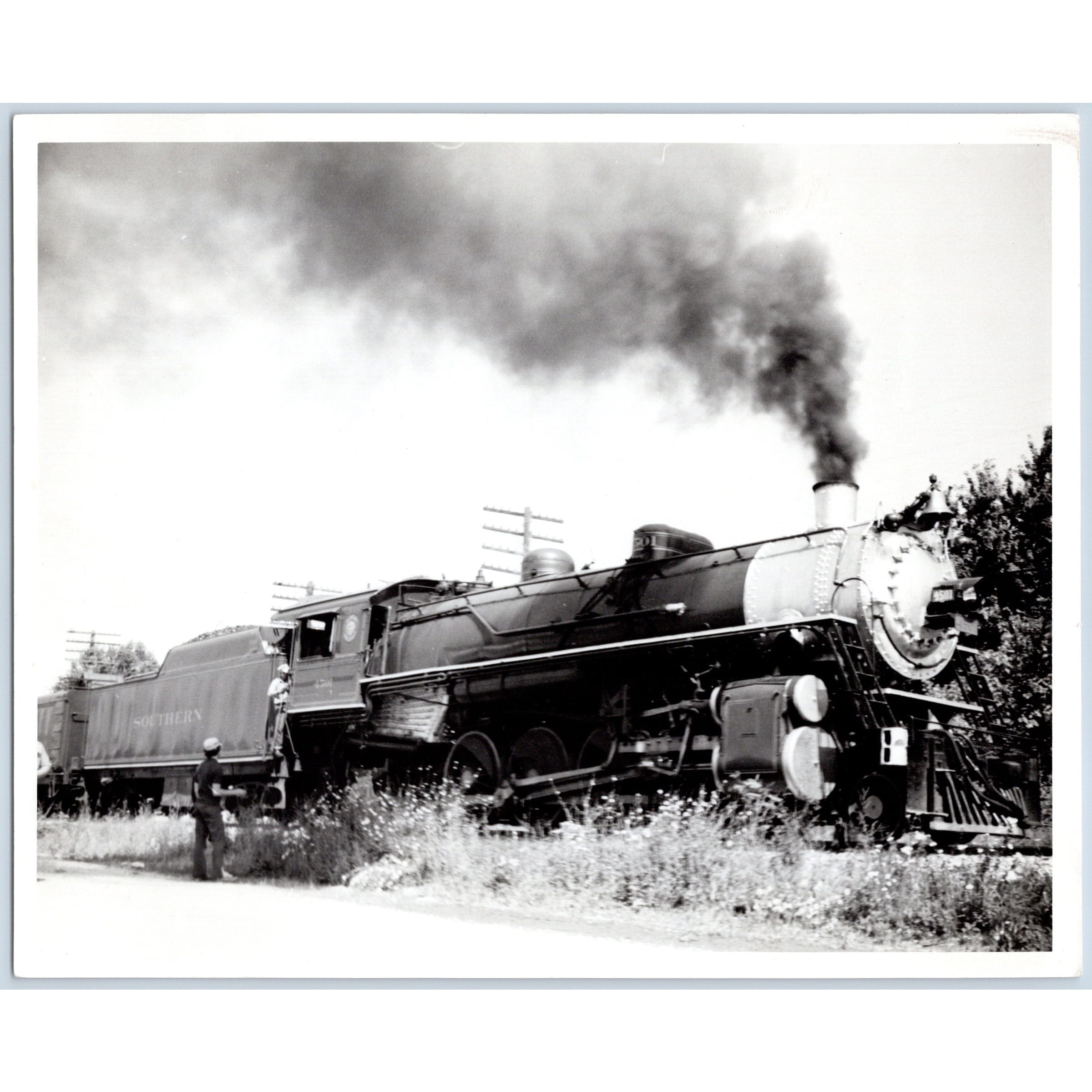 Southern Railway "Independence Limited" Engine #4501 Original 1973 8x10 Photo