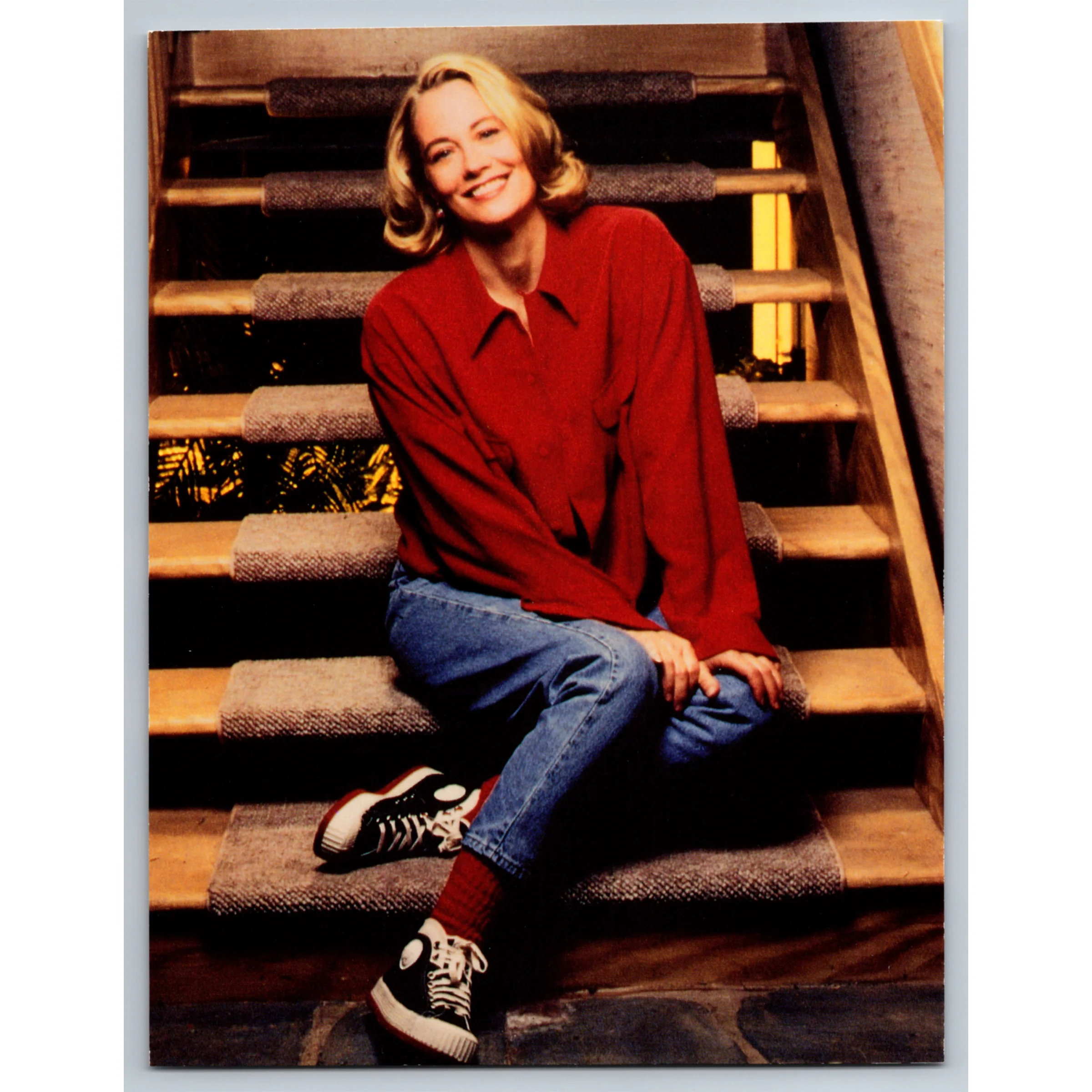 c1990 Cybill Shepherd Halftone Print Photo Taxi Driver Moonlighting Maddie Hayes