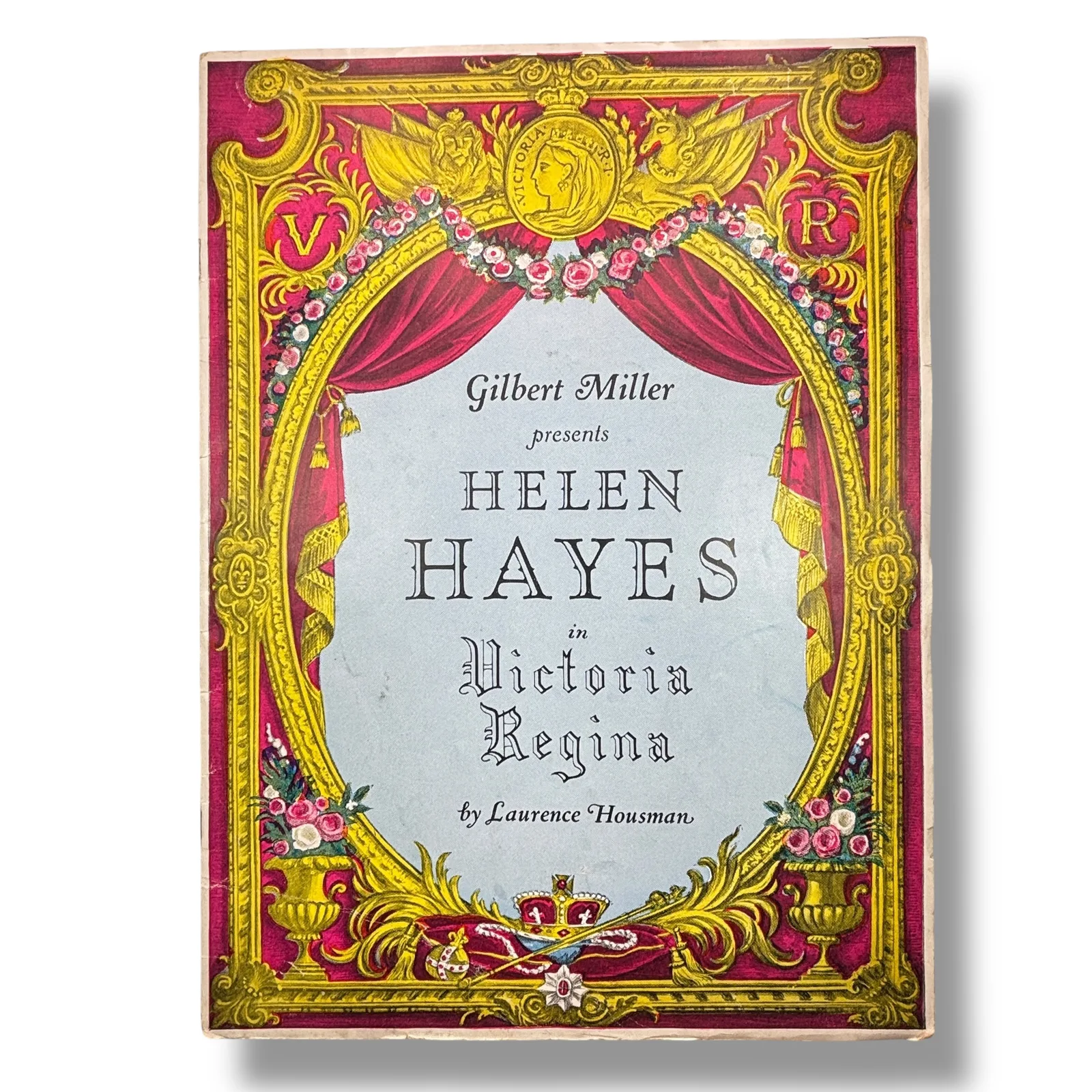 c.1930s Helen Hayes Program Victoria Regina by Housman Broadway Gilbert Miller