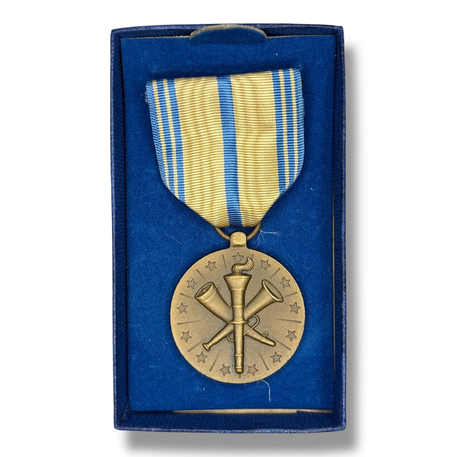 c.1950s Armed Forces Reserve Medal Boxed Daniel Smilo & Sons Military Award