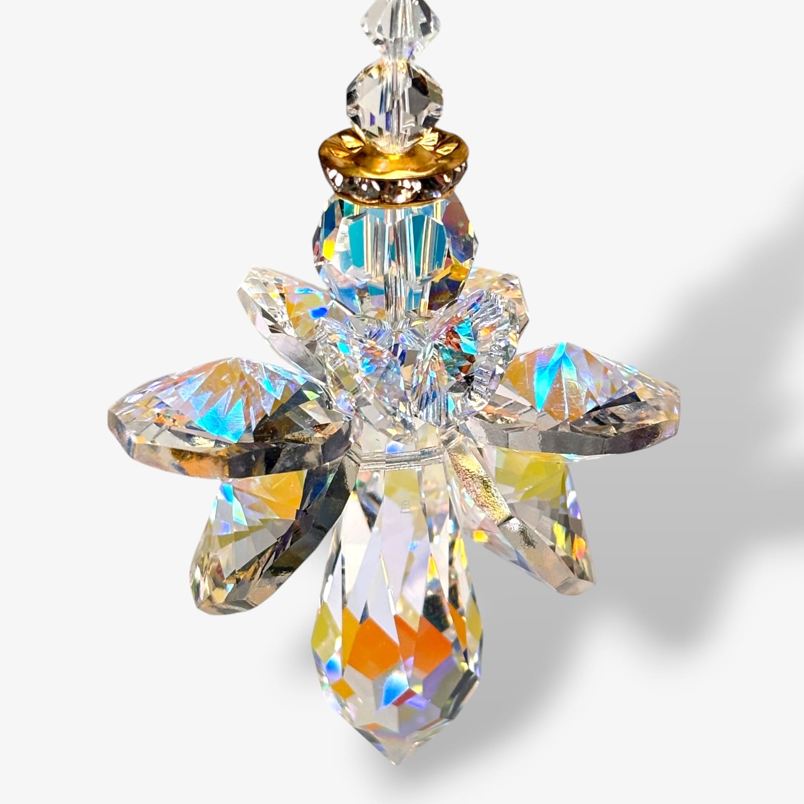 2000s Lilli Heart Designs Hand Blown Glass Ornament Red Heart with Original Box