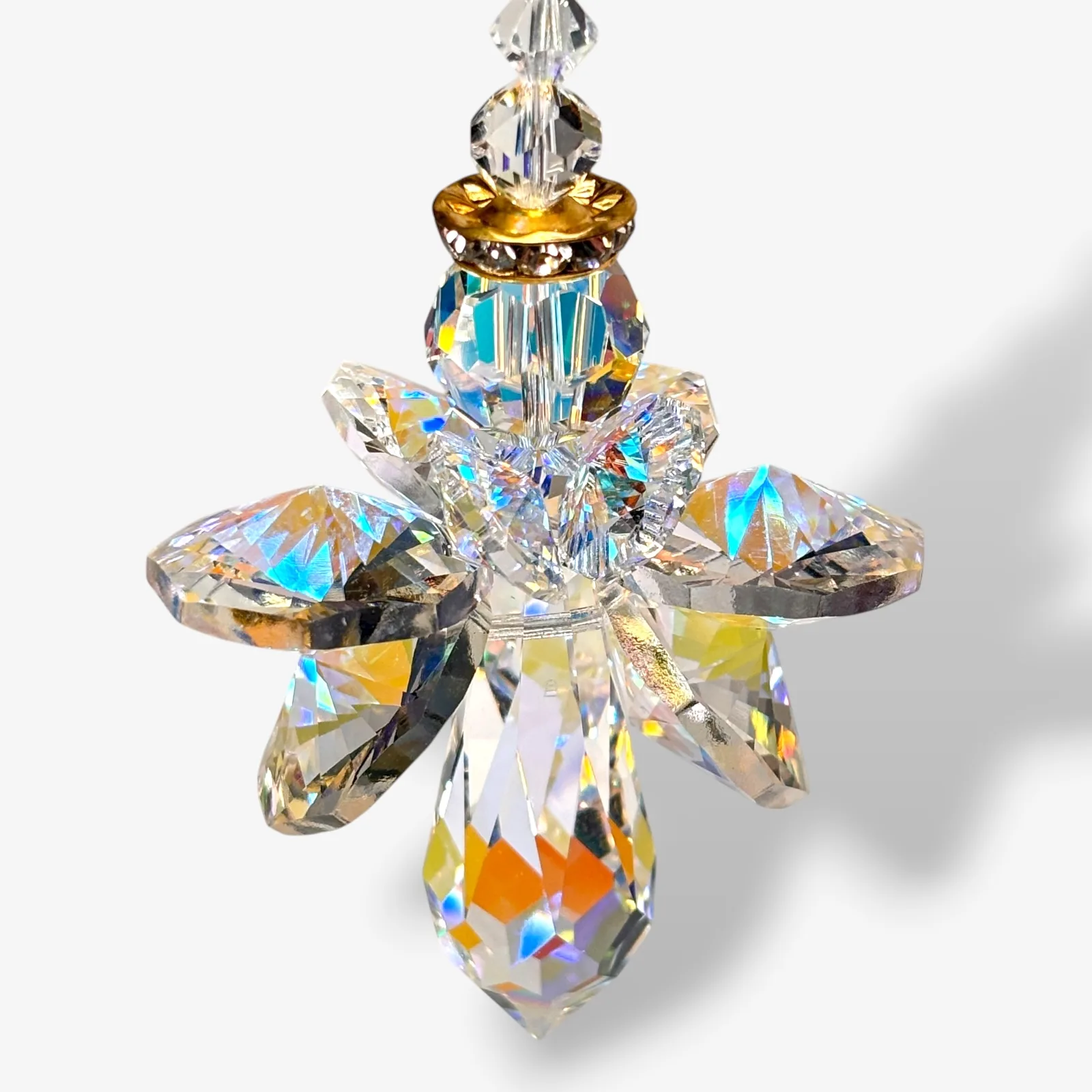 2000s Lilli Heart Designs Hand Blown Glass Ornament Red Heart with Original Box