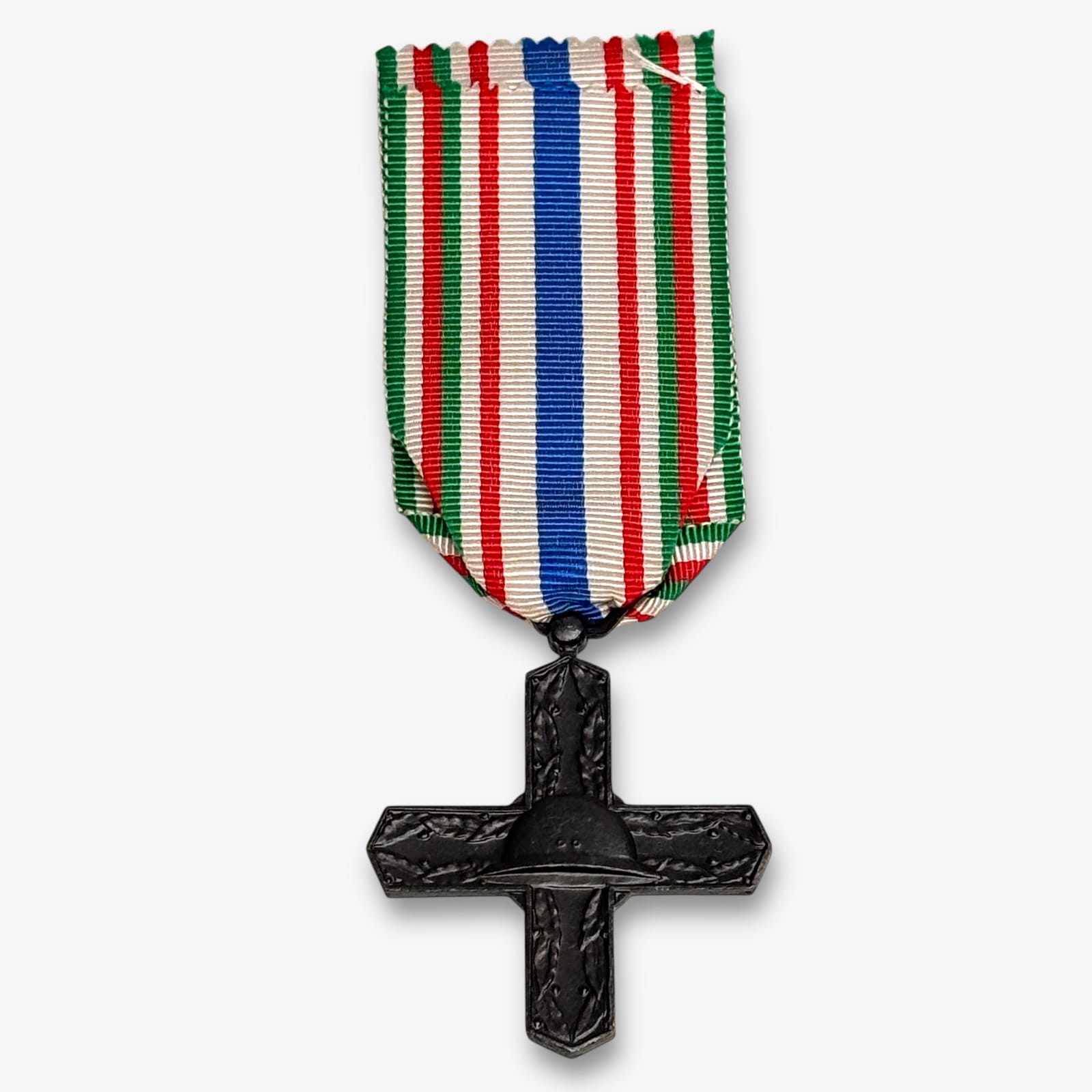 Italian Order Of Vittorio Veneto Medal c.1968 WWI Veteran Award With Ribbon
