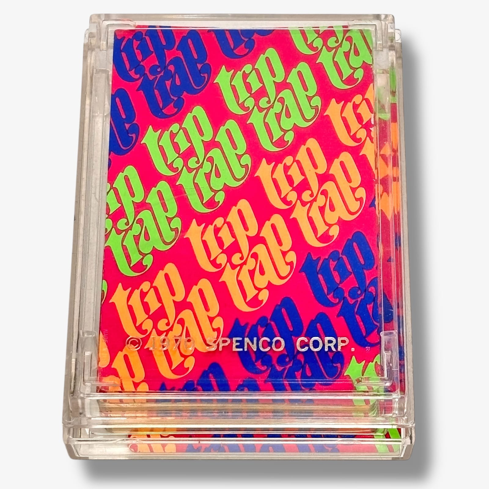 1970 Spenco Trip or Trap Anti Drug Educational Psychedelic Playing Card Deck