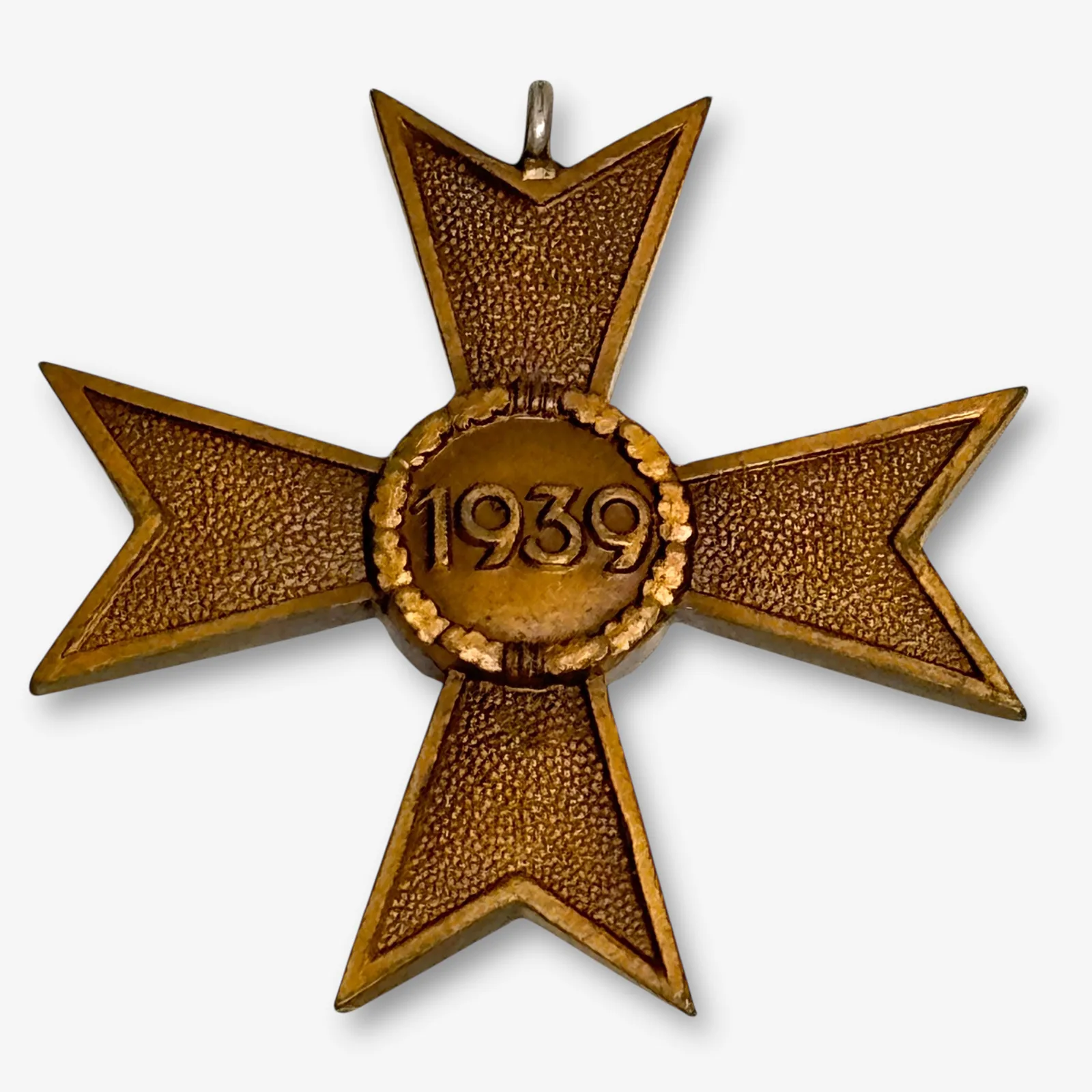 German WWII War Merit Cross 2nd Class Without Swords Bronze Medal c.1939 Issue