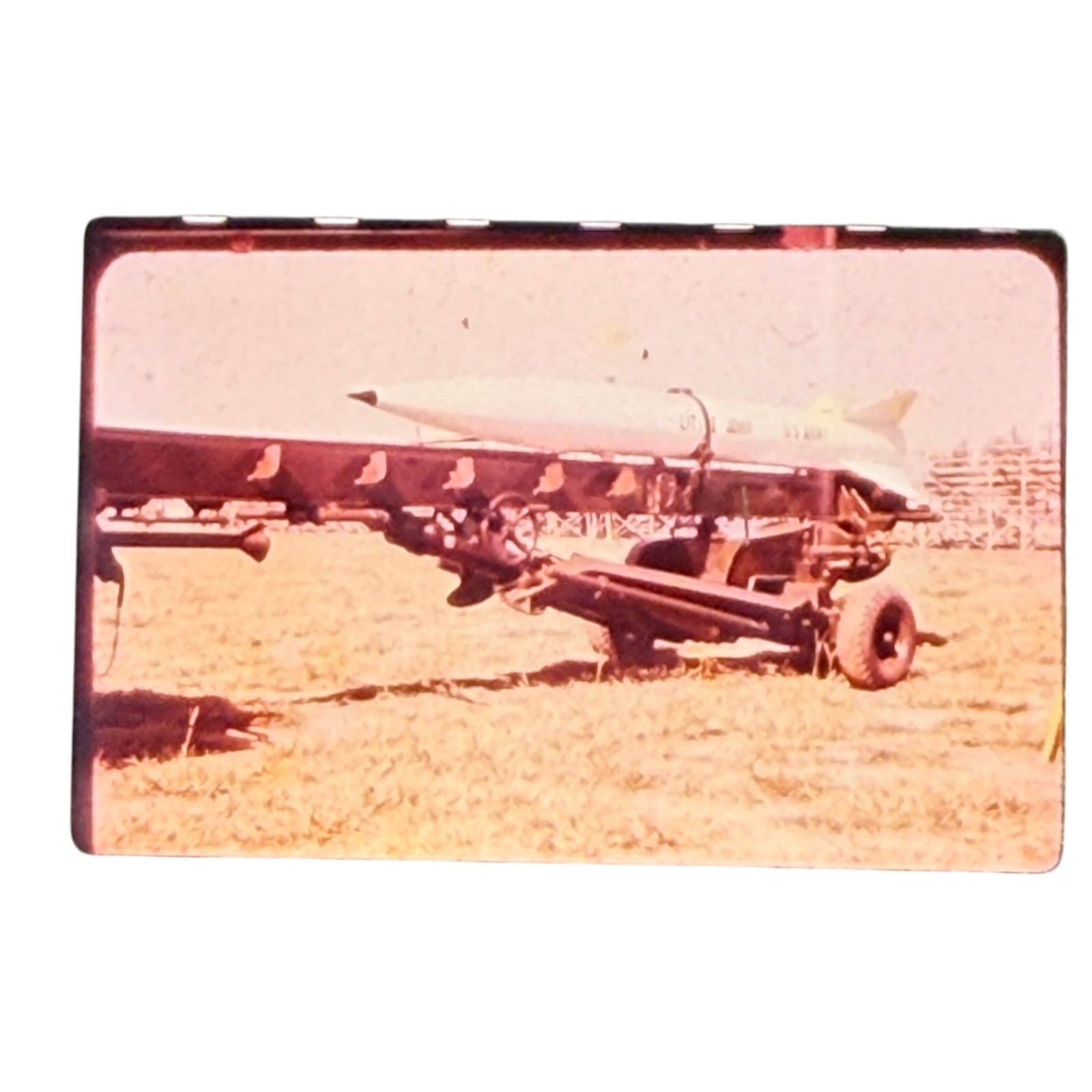 1950s US Army Corporal Missile Launcher Glass Slide Cold War Nuclear Weapons