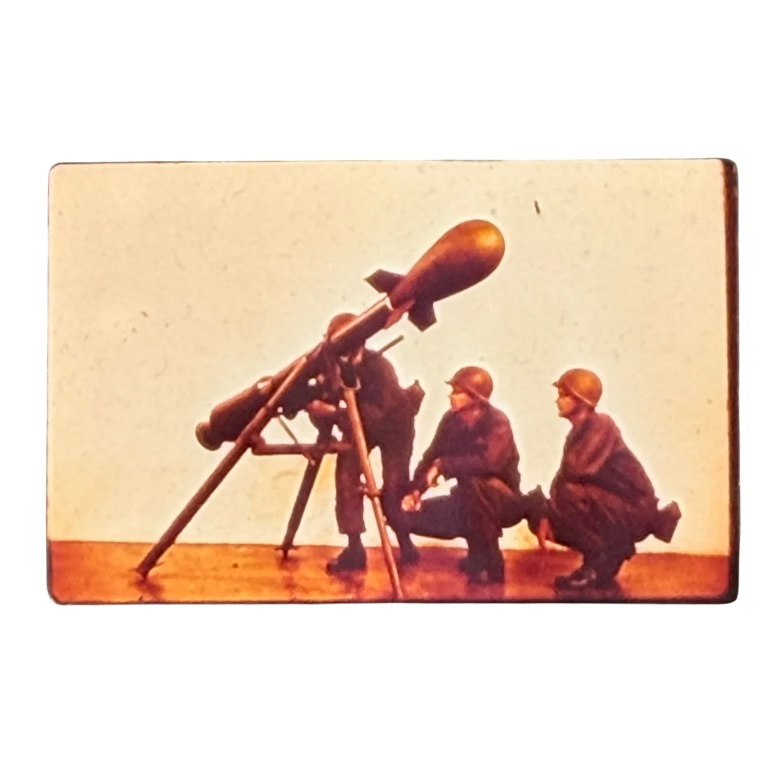 1950s US Army Davy Crockett Nuclear Recoilless Rifle Glass Slide Soldiers Weapon