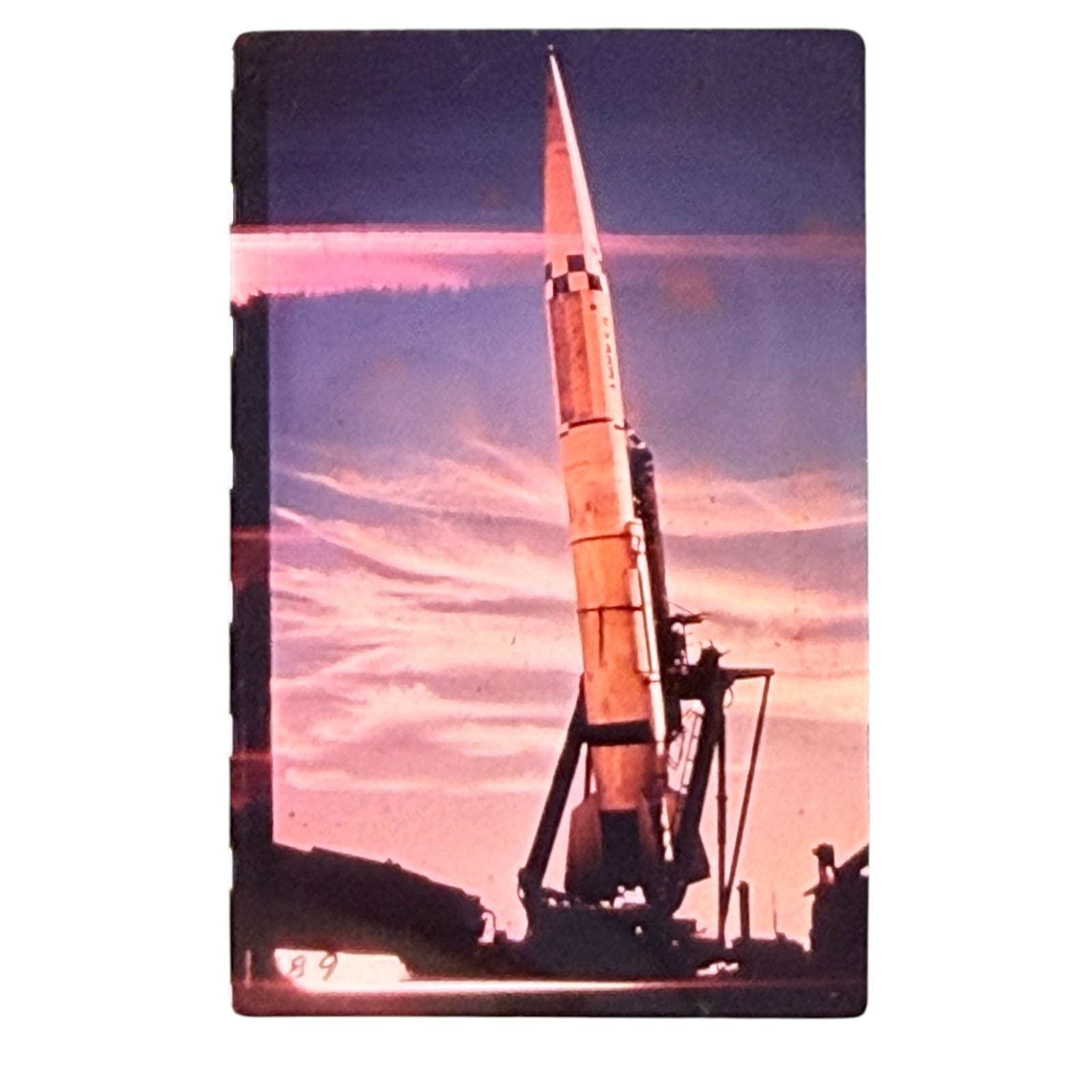 1950s US Army MGM-5 Corporal Missile Launcher Glass Slide Cold War Nuclear