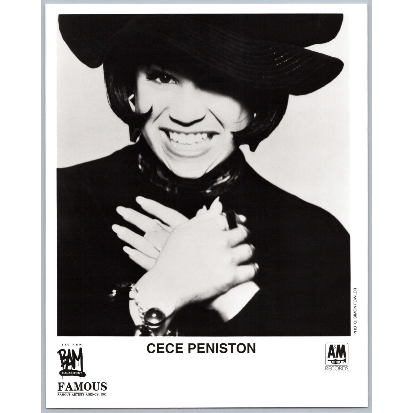 CeCe Peniston American Dance-Pop R&B Finally Singer 80s-90s Music Press Photo