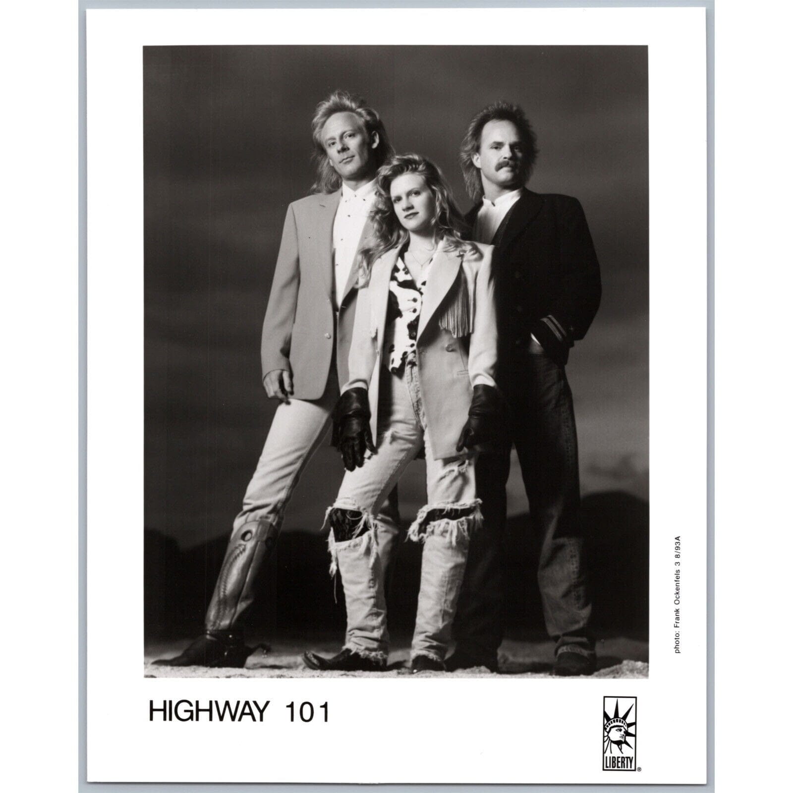Highway 101 Traditional Contemporary Country Band 80s-90s Music Press Photo