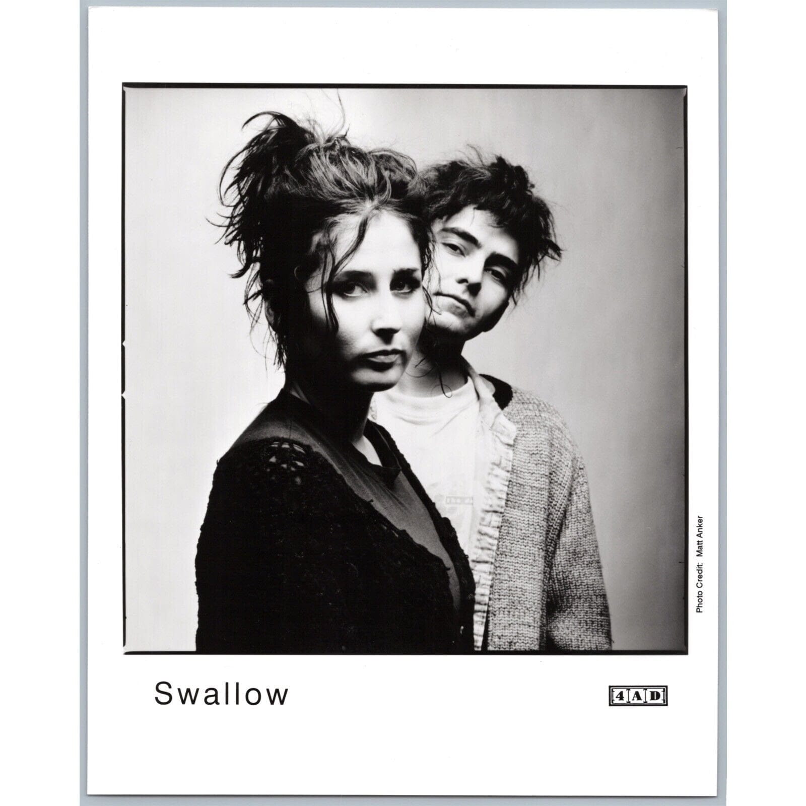 Swallow British Alternative Shoegaze Ethereal Pop Band 80s-90s Music Press Photo