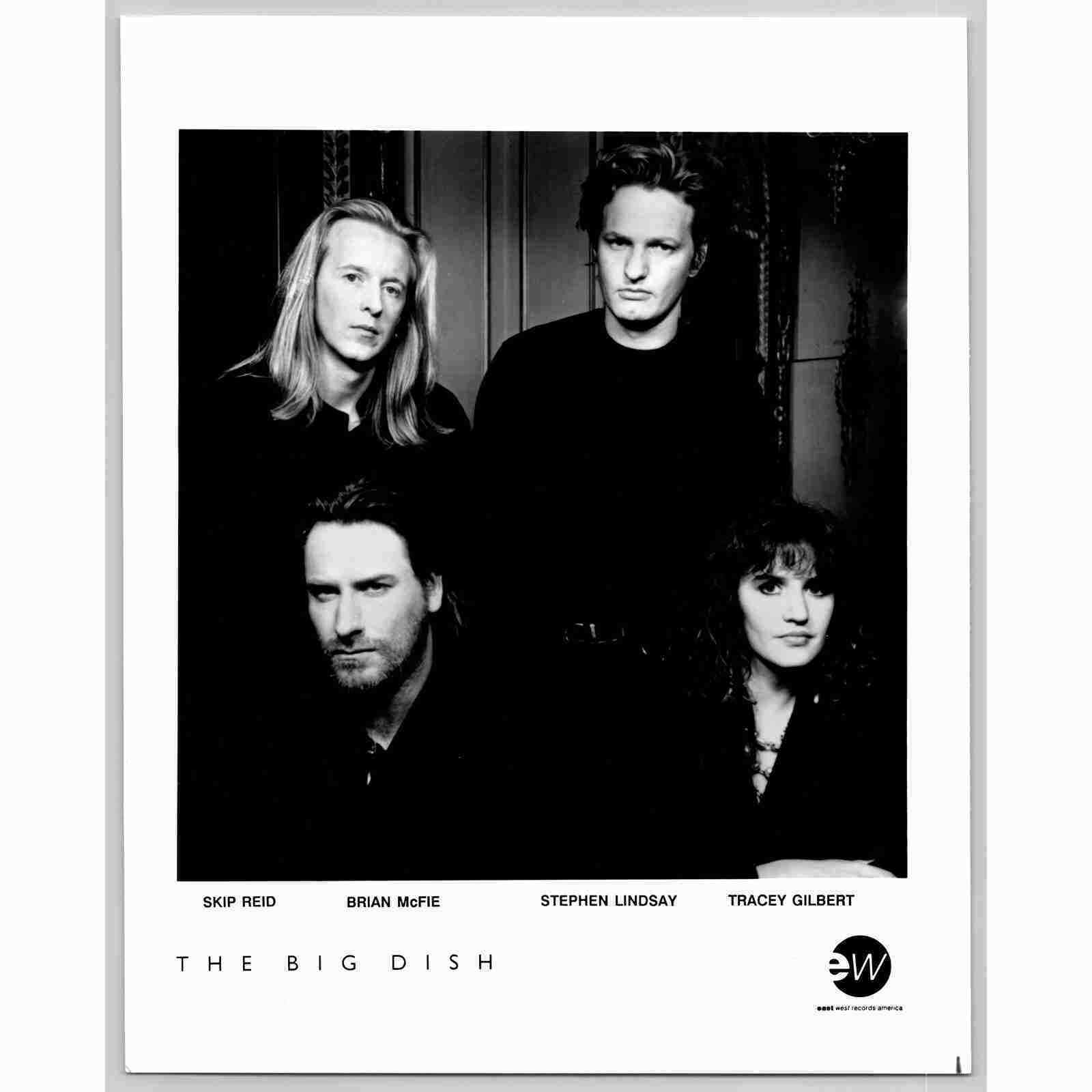 The Big Dish Scottish Pop Rock Band Lindsay 80s-90s Glossy Music Press Photo