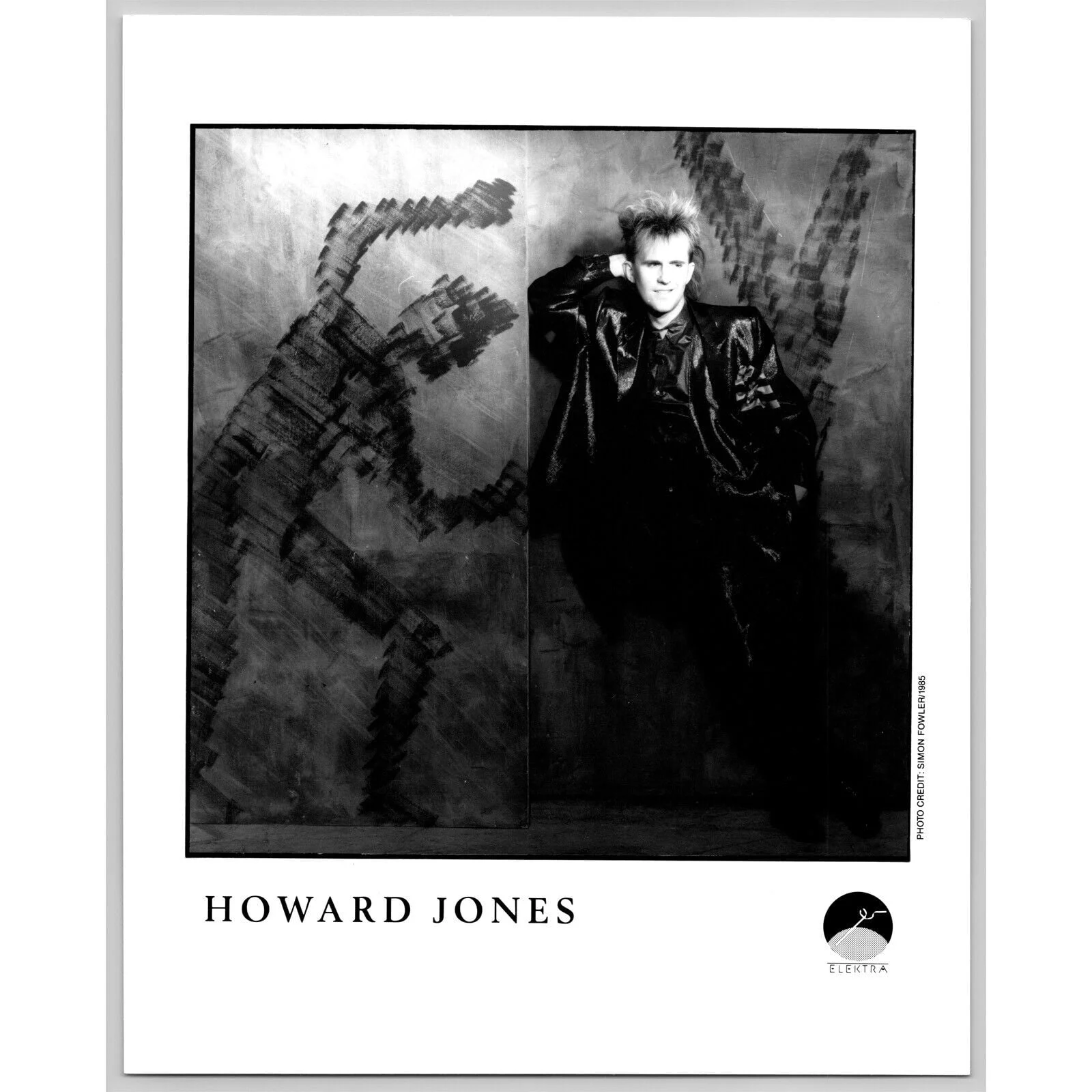 Howard Jones Synth-Pop New Wave Singer Songwriter 80s-90s Music Press Photo