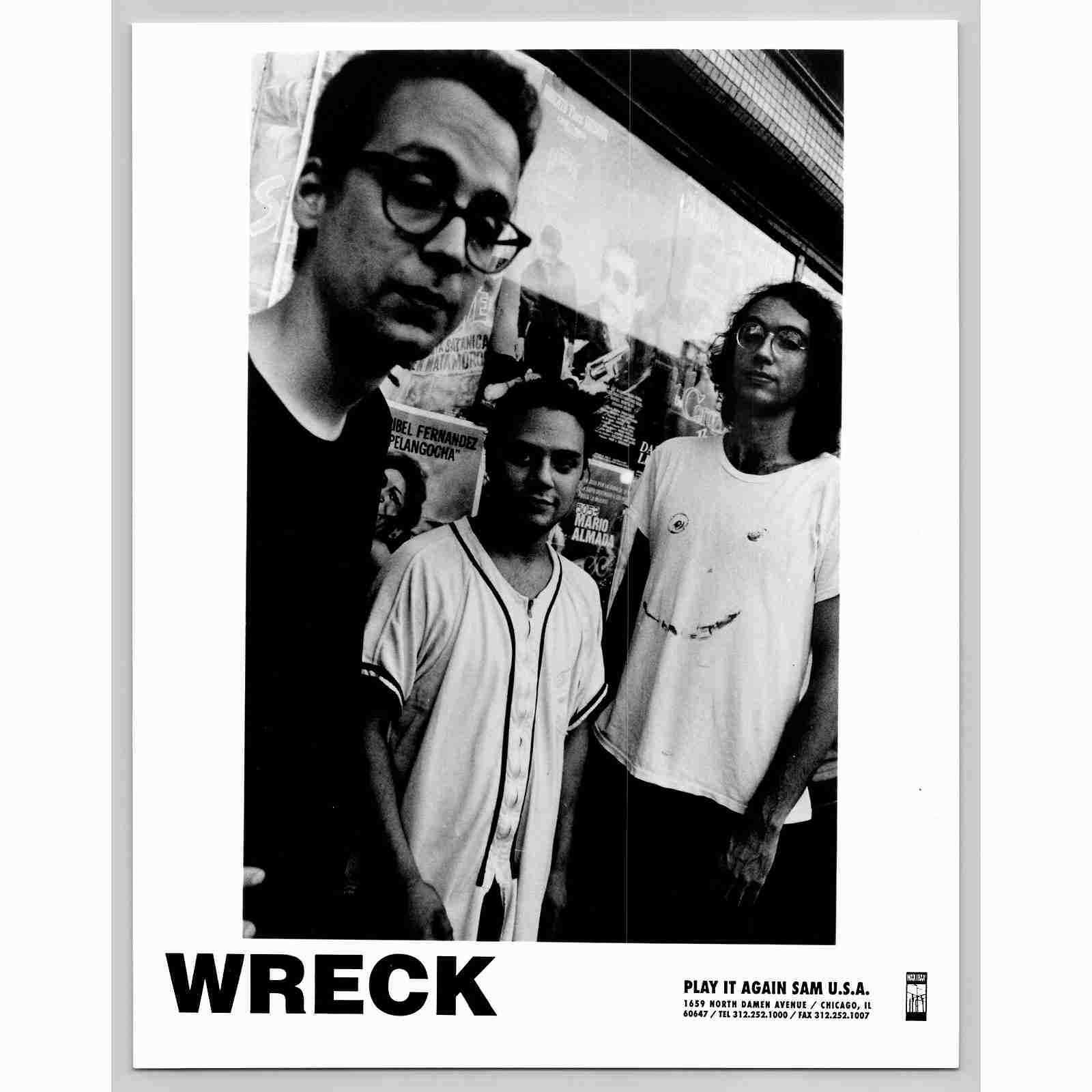 Wreck Indie Industrial Goth Rock Band PIAS 80s-90s Glossy Music Press Photo