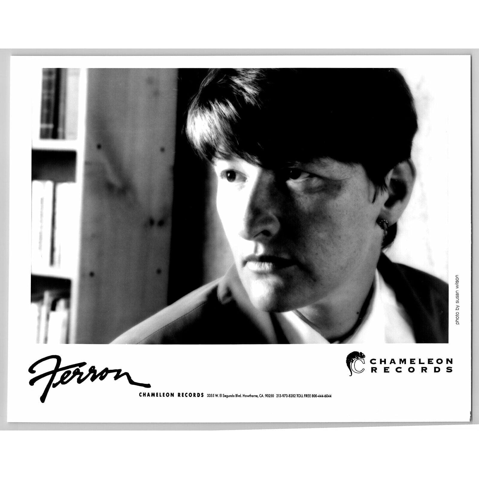 Ferron Canadian Singer Songwriter Poet Lesbian 80s-90s Glossy Music Press Photo