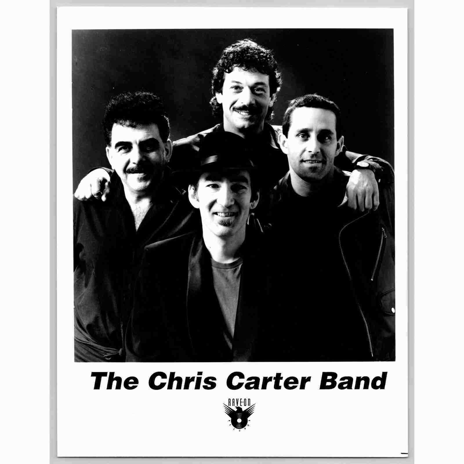 The Chris Carter Band American R&B Rock Band 80s-90s Glossy Music Press Photo