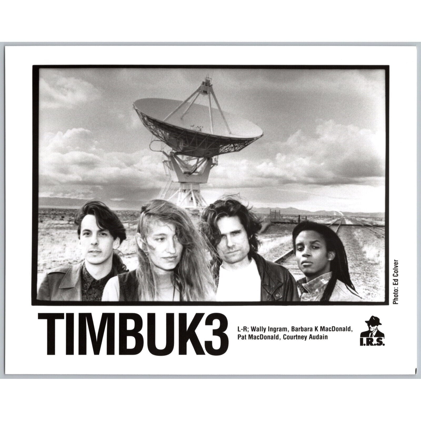 Timbuk3 Pat MacDonald Alternative Rock Band 80s-90s Glossy Music Press Photo