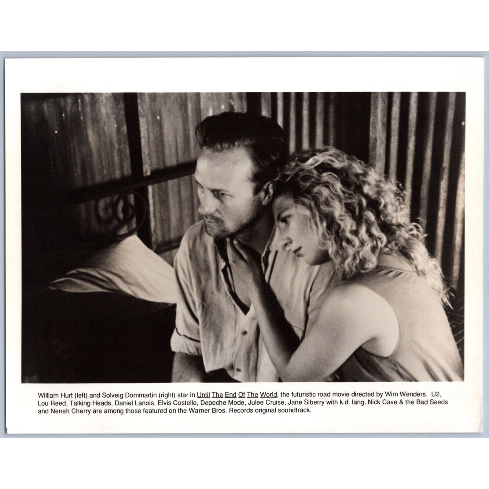 Until the End of the World William Hurt Solveig Dommartin 1991 Movie Press Photo