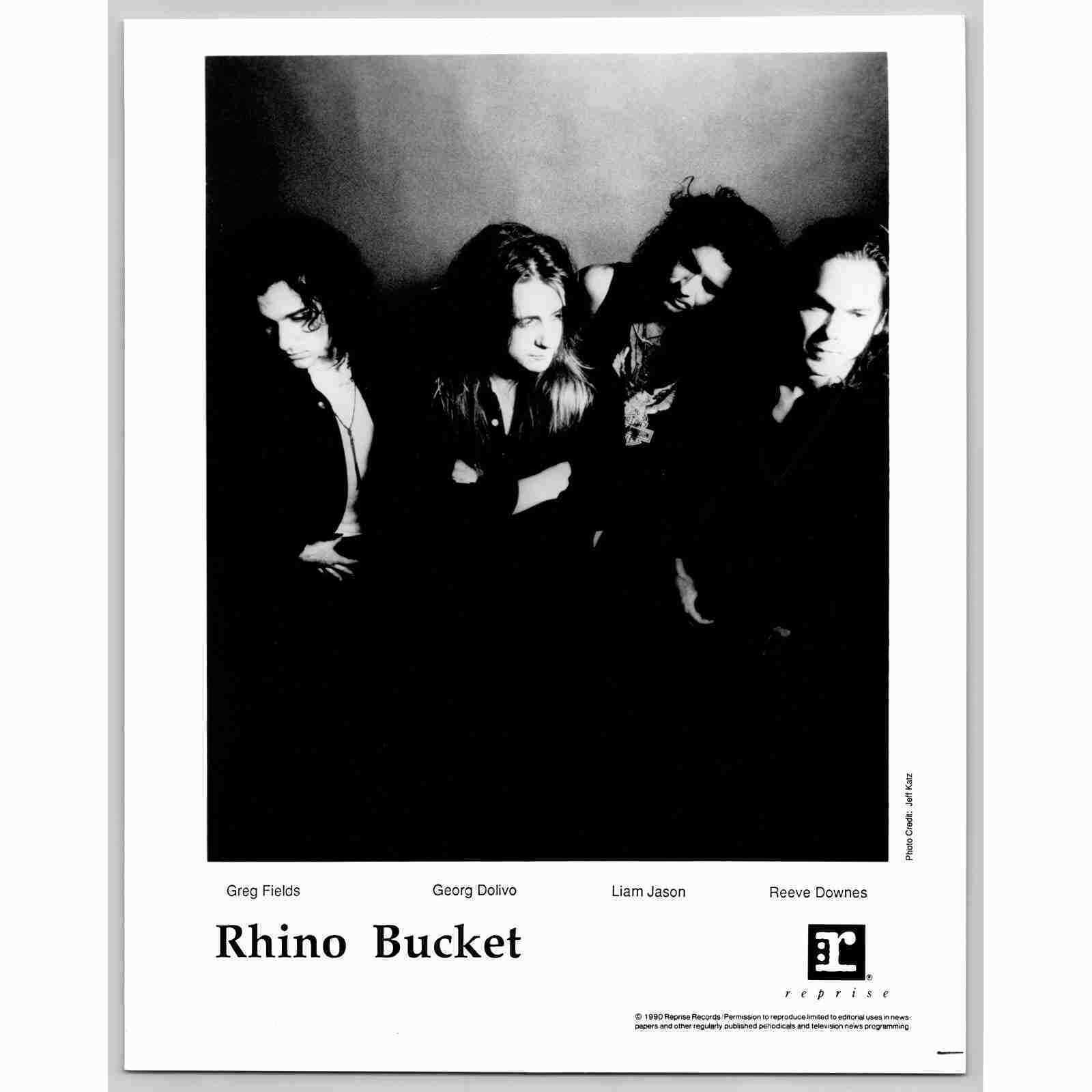 Rhino Bucket Los Angeles California Hard Rock 80s-90s Glossy Music Press Photo