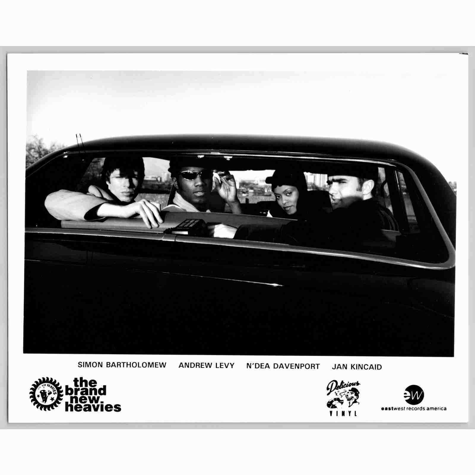 The Brand New Heavies English Acid Jazz Punk 80s-90s Glossy Music Press Photo