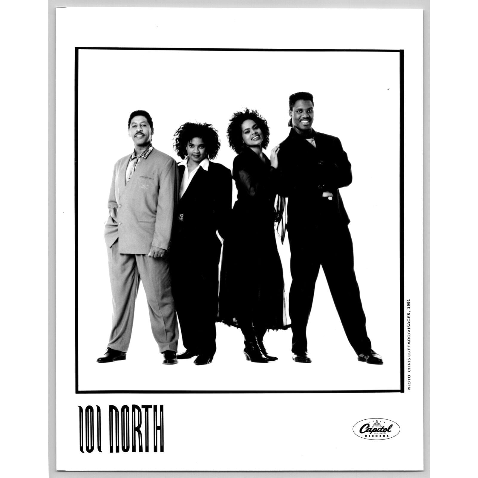 101 North Contemporary Jazz Smooth R&B Band 80s-90s Glossy Music Press Photo