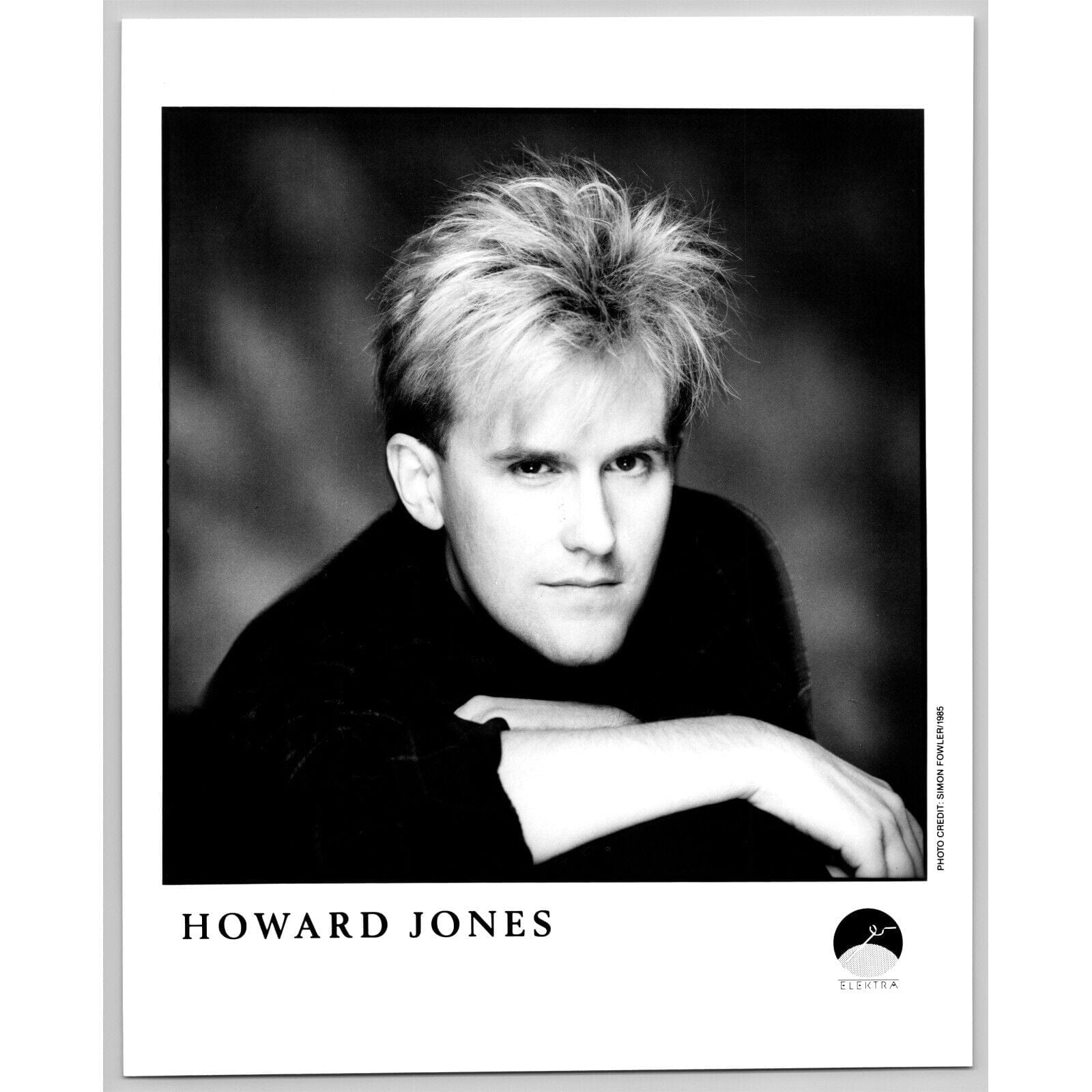 Howard Jones British Synth-Pop New Wave Singer 80s-90s Glossy Music Press Photo