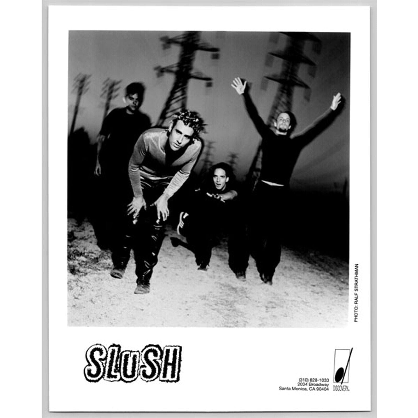 Slush American Alternative Indie Rock Band 1980s-90s Glossy Music Press Photo
