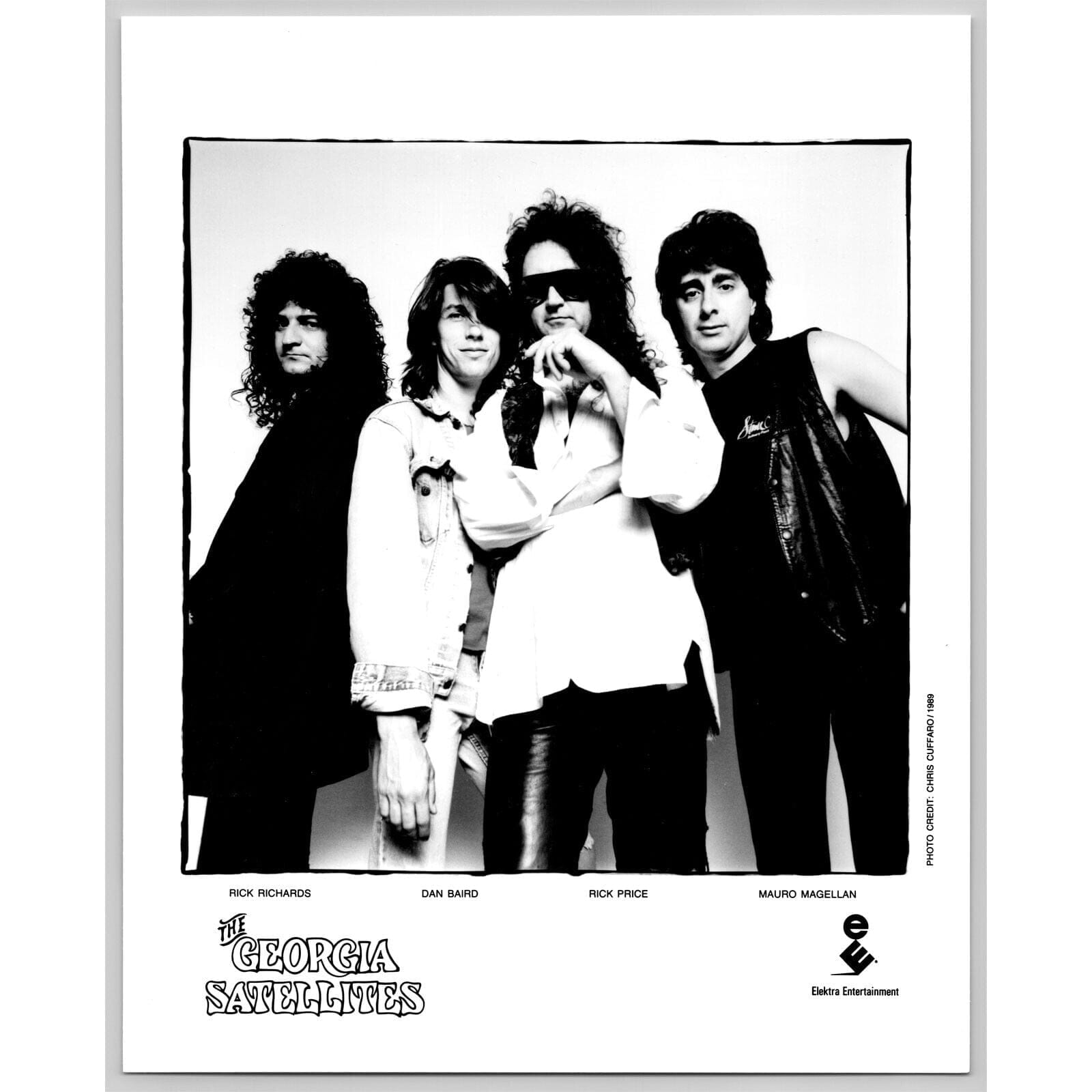 The Georgia Satellites Southern Hard Rock Band 80s-90s Glossy Music Press Photo