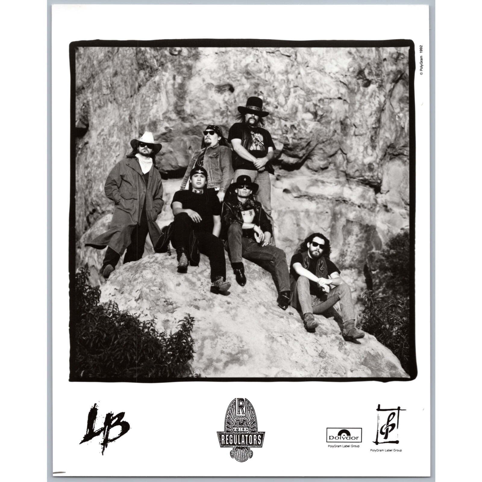 The Regulators Southern Throwback Boogie Rock Band 80s-90s Music Press Photo